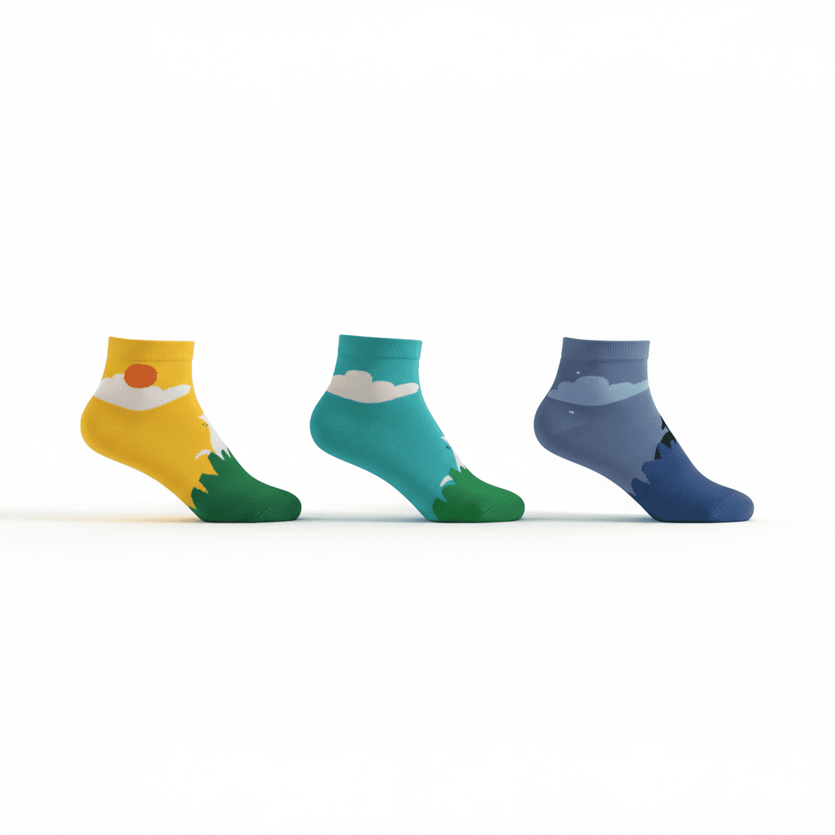 Wake, Lounge & Dream! (Ankle Length) (Pack of 3)