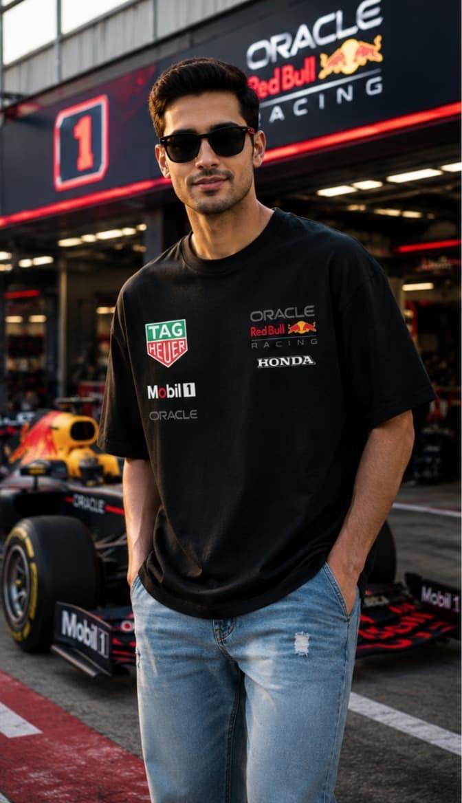 Red Bull Racing Oversized Tee image 3