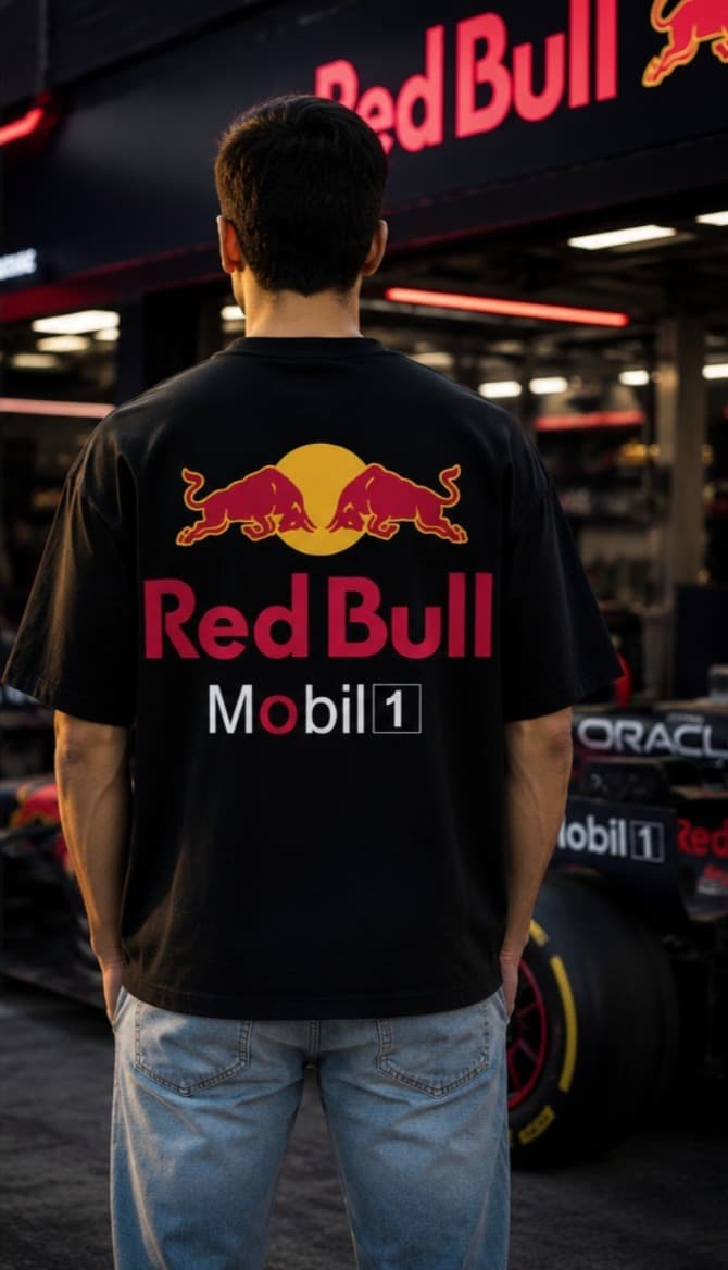 Red Bull Racing Oversized Tee image 4