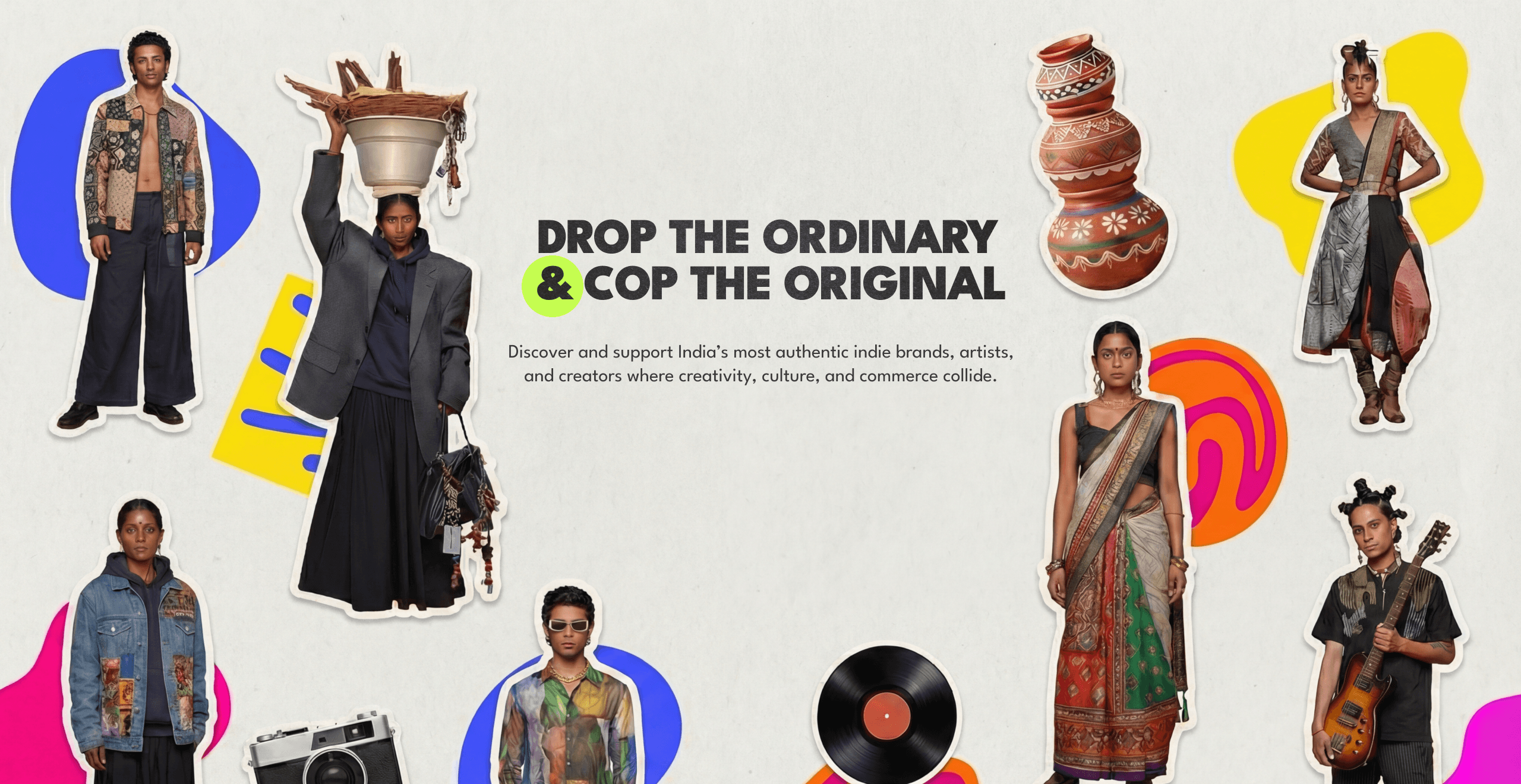 CopDrop hero desktop