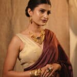 Plum Saree image 3
