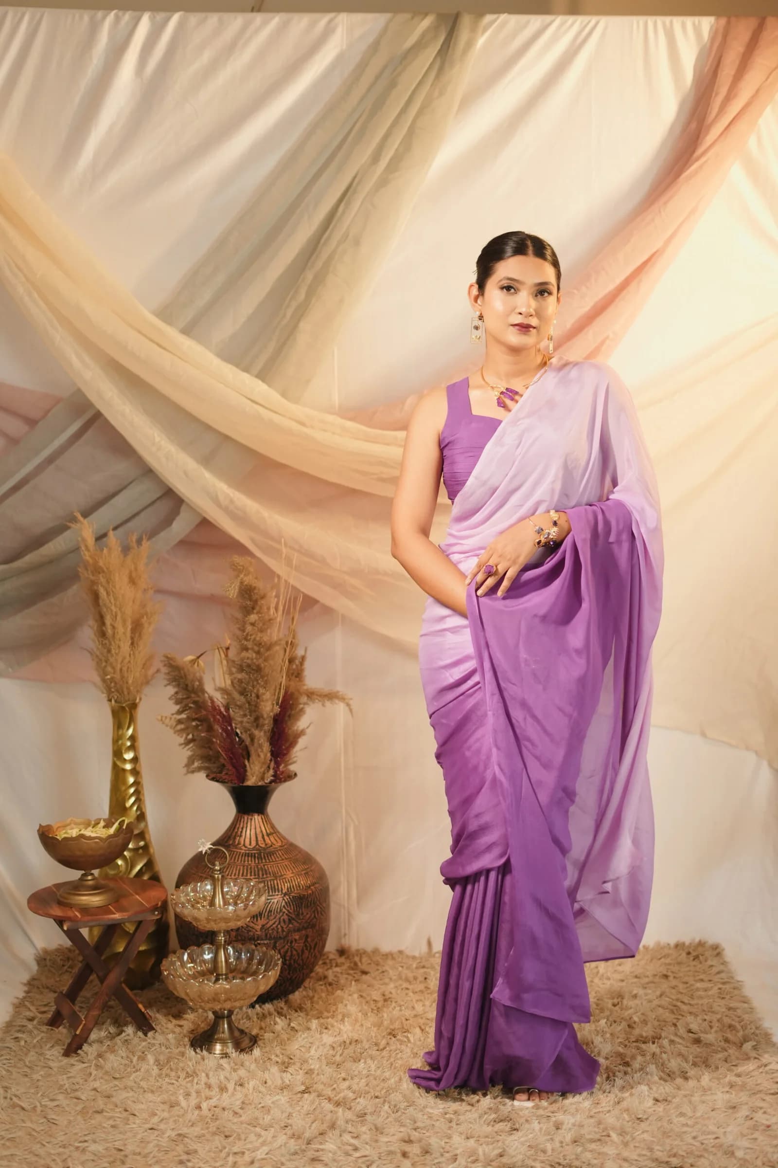 Amethyst Saree image 1