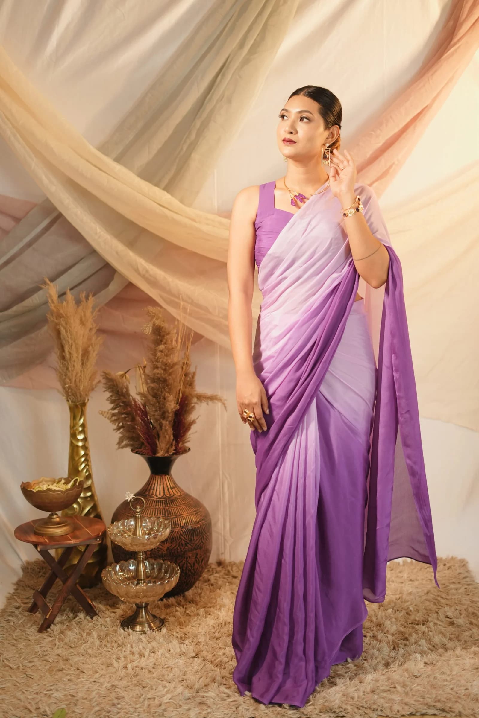 Amethyst Saree image 3