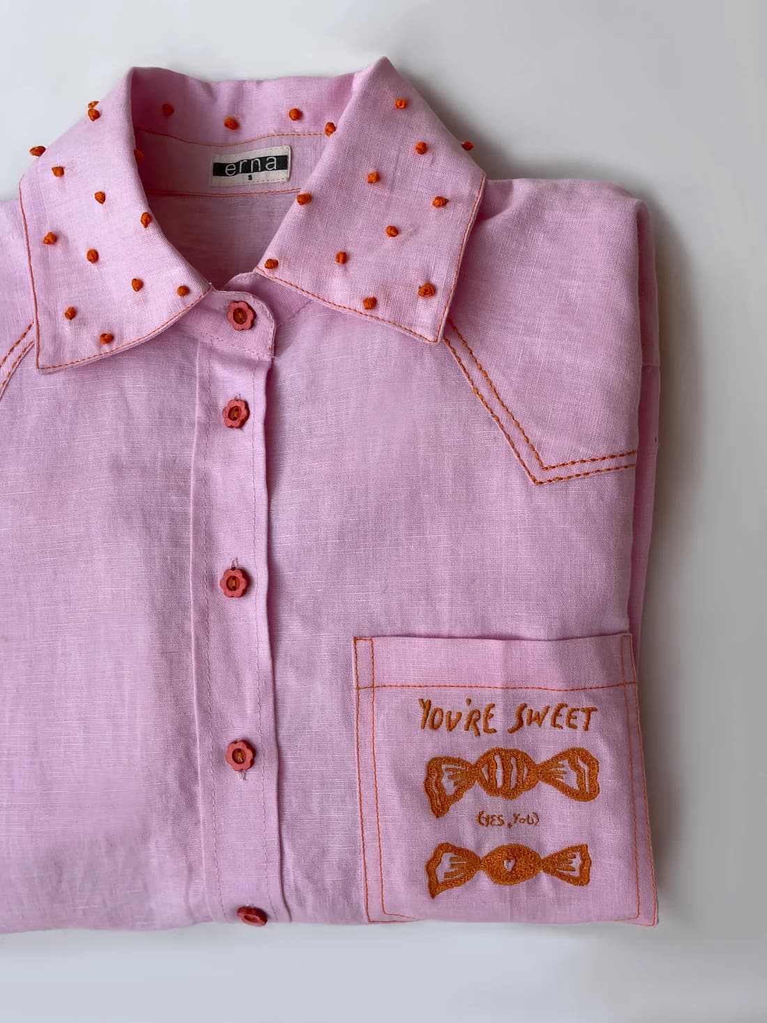 Sherry Linen Shirt image 3