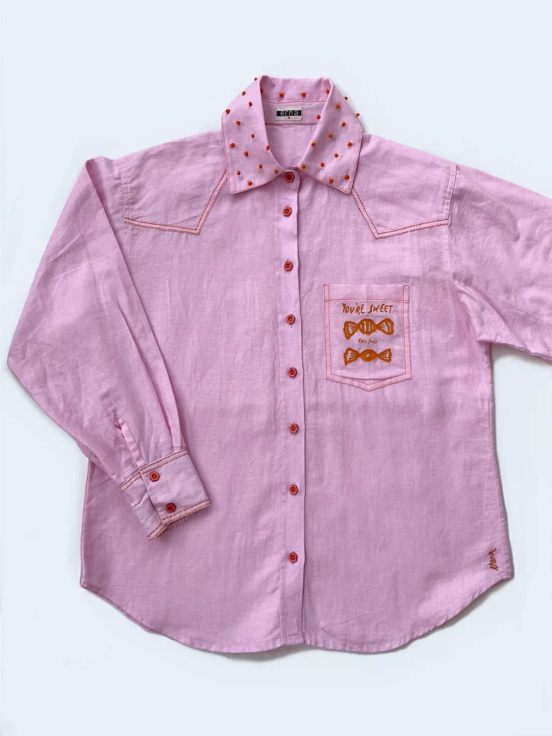 Sherry Linen Shirt image 2