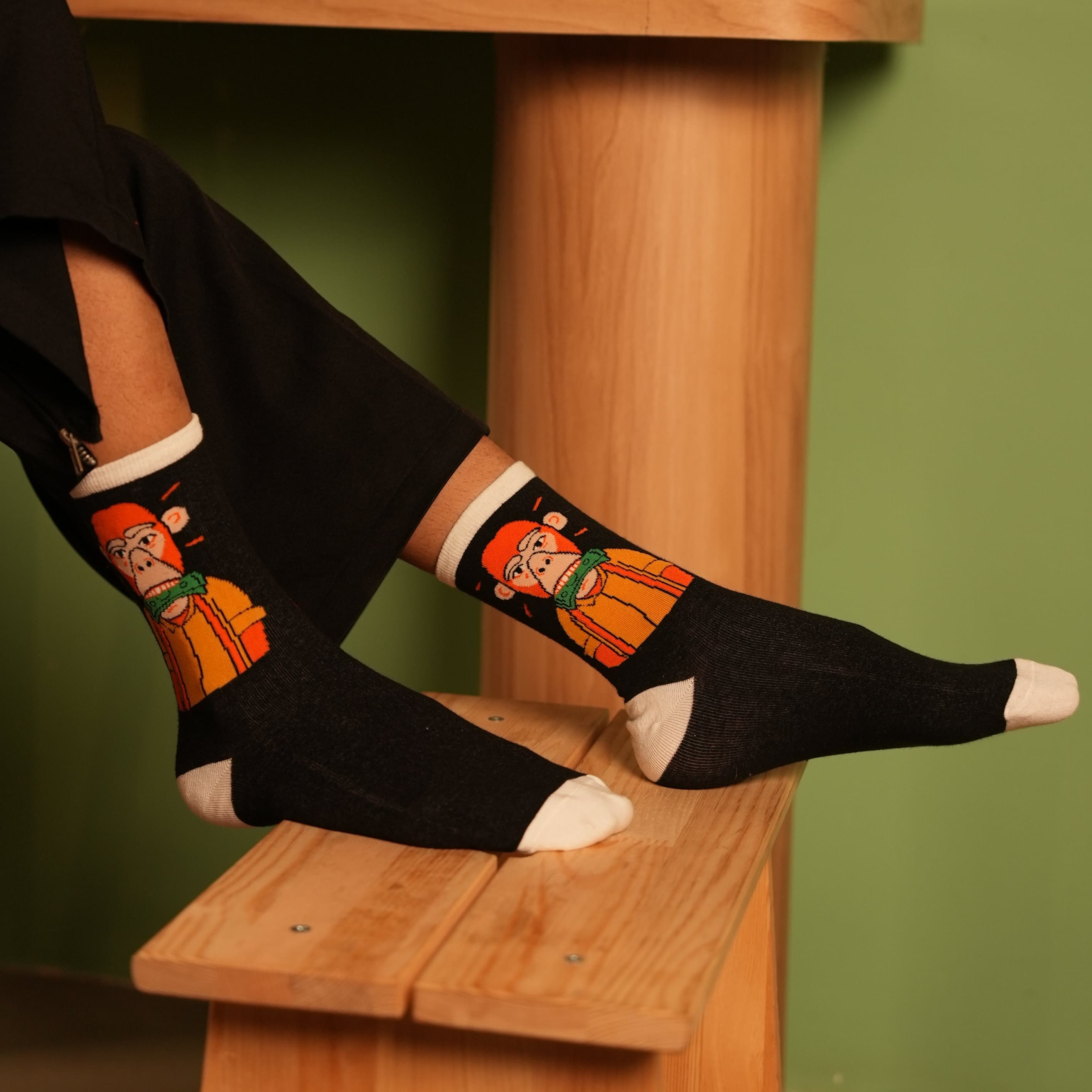 Speak-No-Money Sock image 3