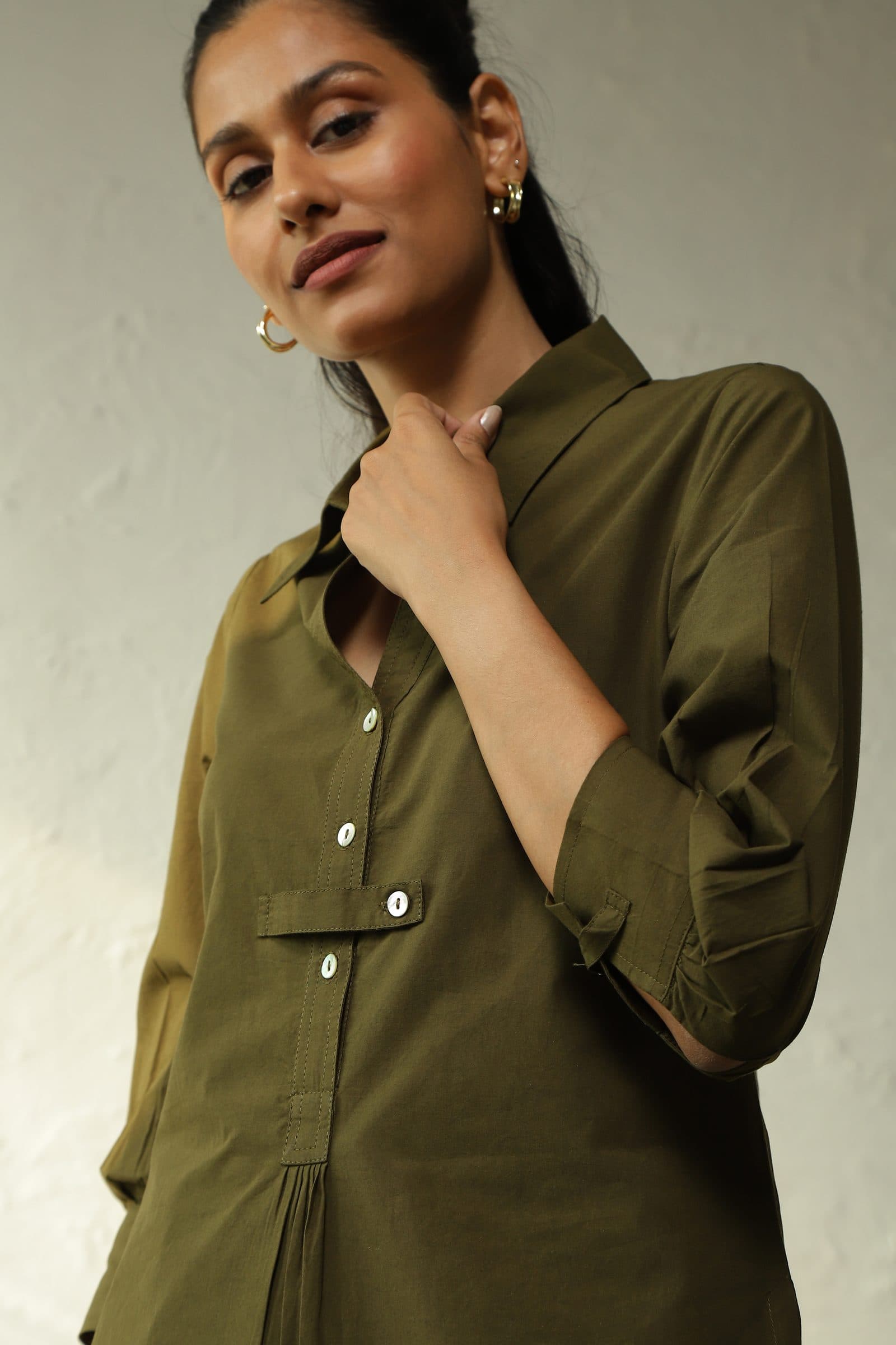 Forest Green Tunic Set image 4