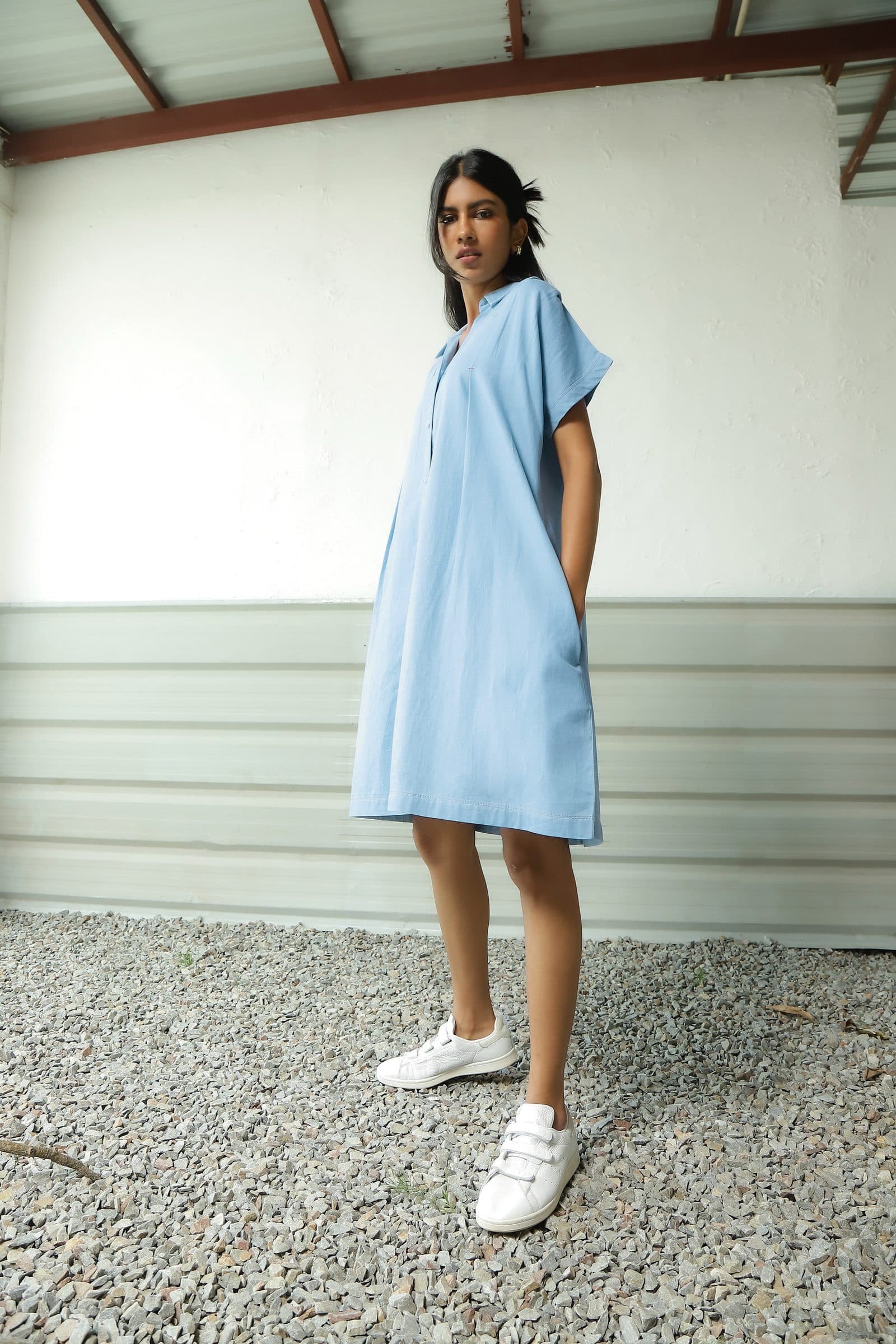 Denim Backpackers Dress image 1