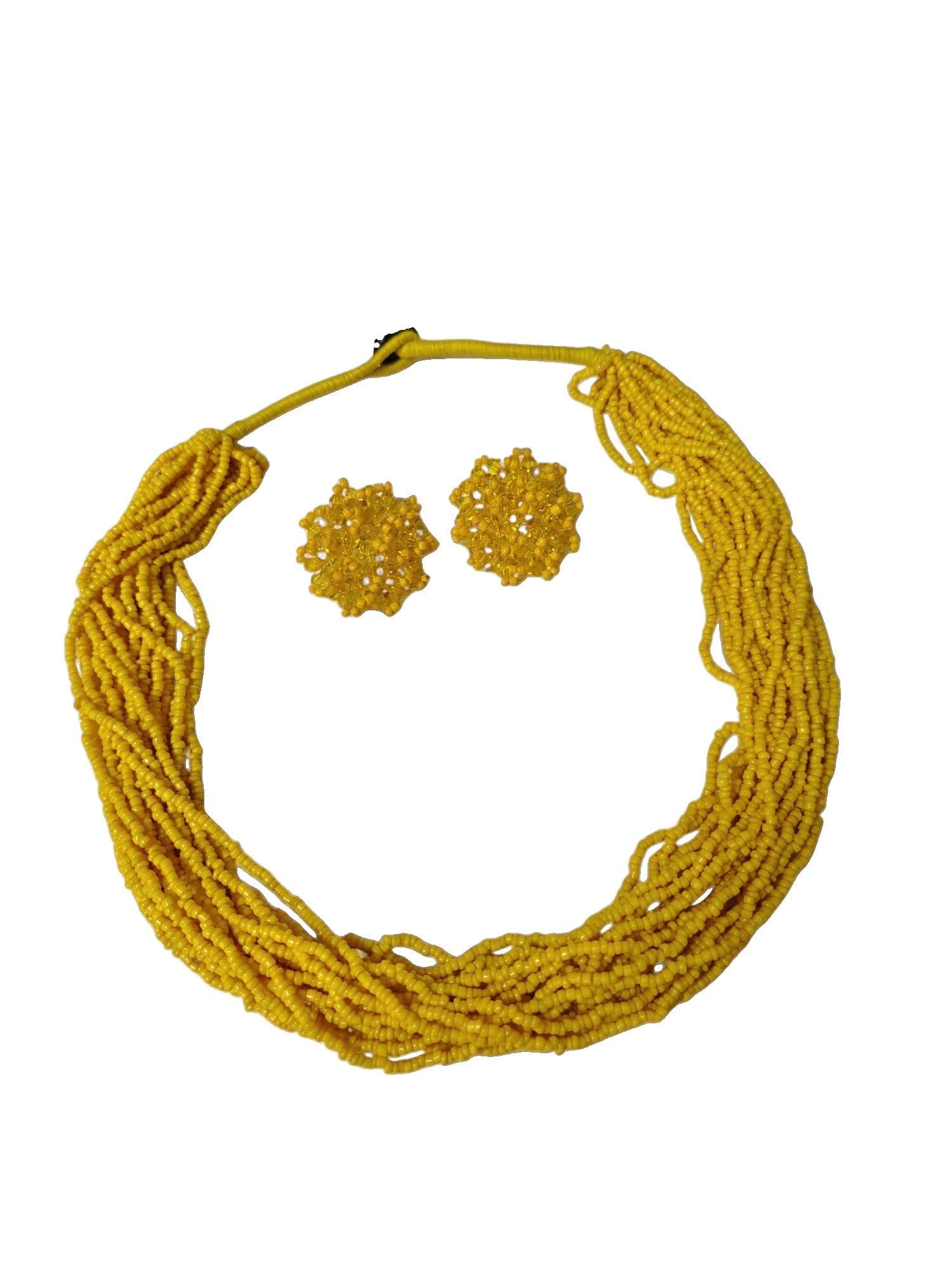 Everyday-to-Occasion Multilayer Beaded NecKlace With Matching Earrings image 26