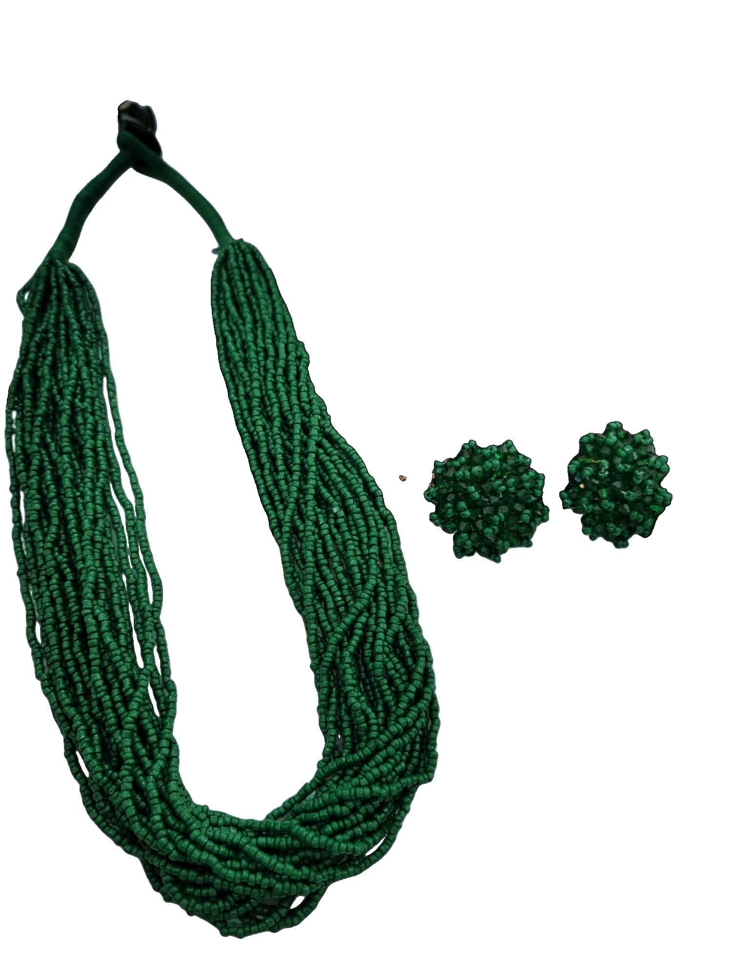 Everyday-to-Occasion Multilayer Beaded NecKlace With Matching Earrings image 18