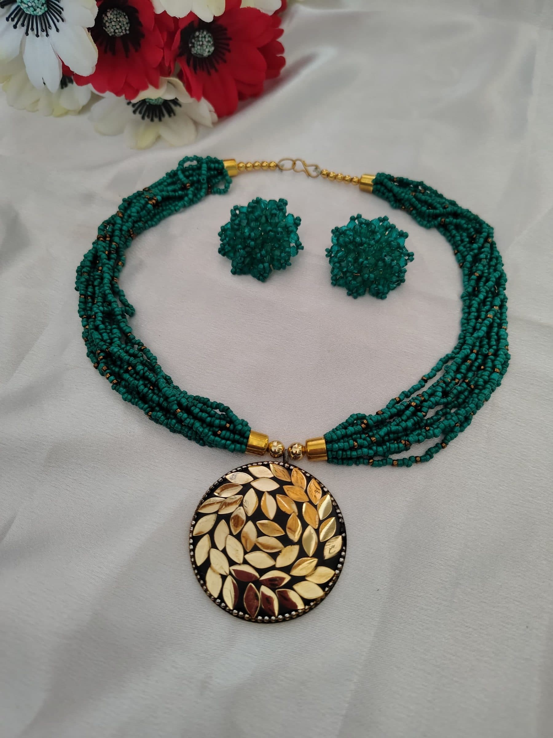 All-Day Statement Beaded Necklace Set image 21
