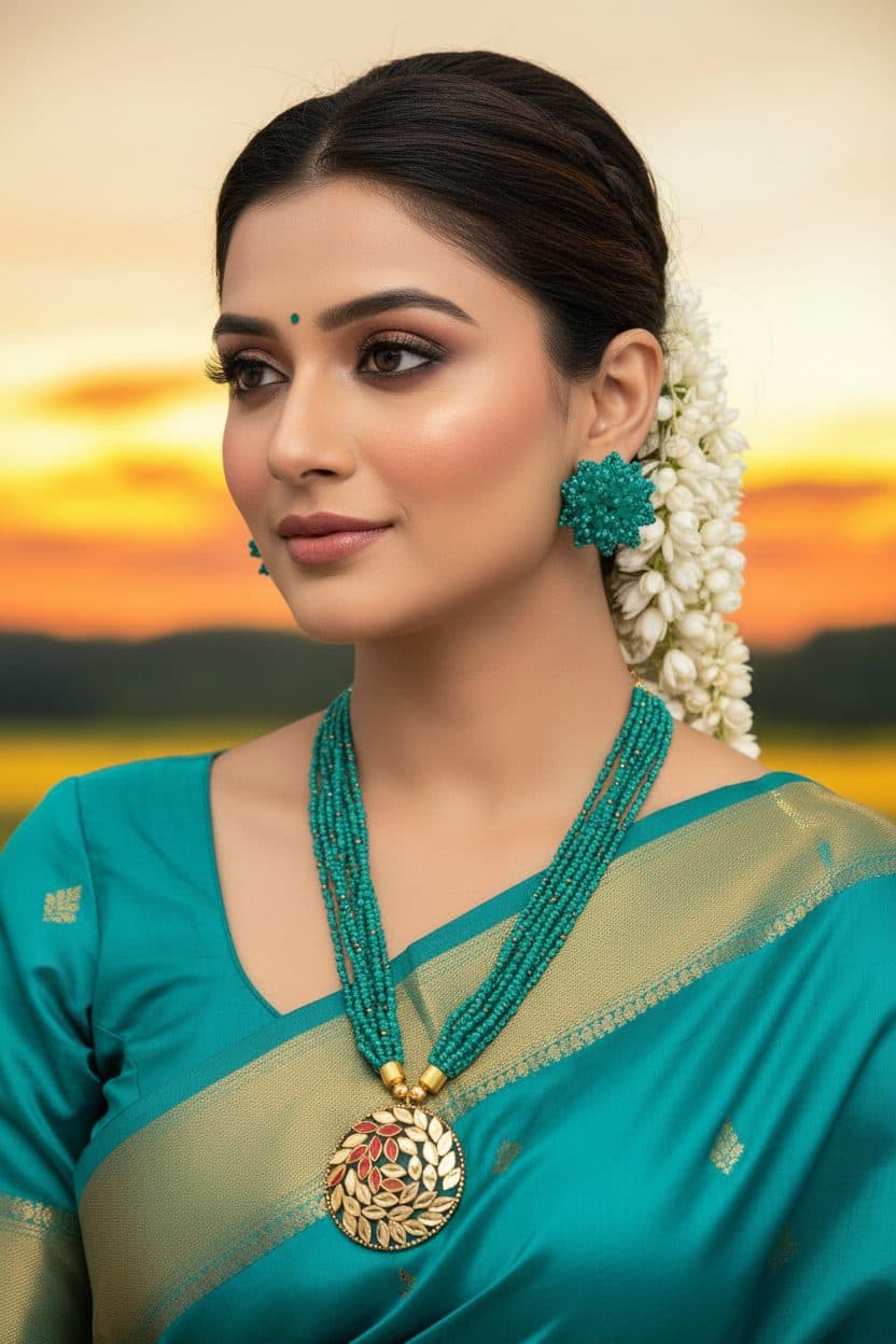 All-Day Statement Beaded Necklace Set image 10