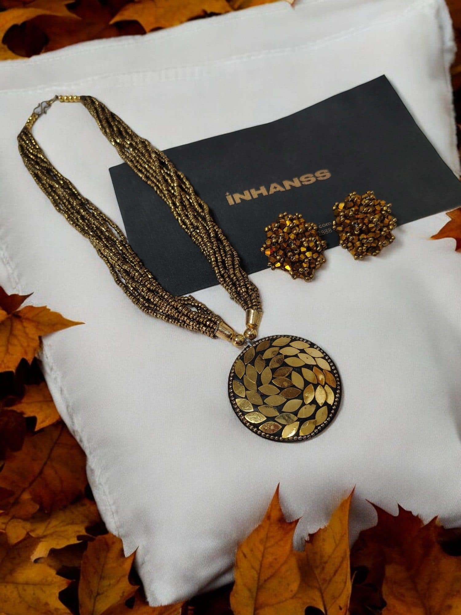 All-Day Statement Beaded Necklace Set image 3