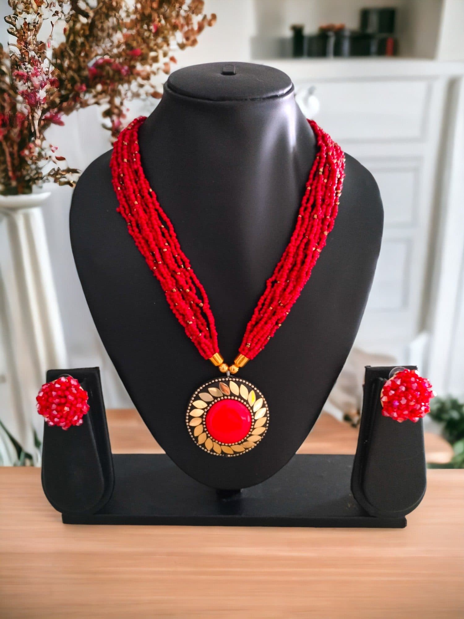 All-Day Statement Beaded Necklace Set image 8