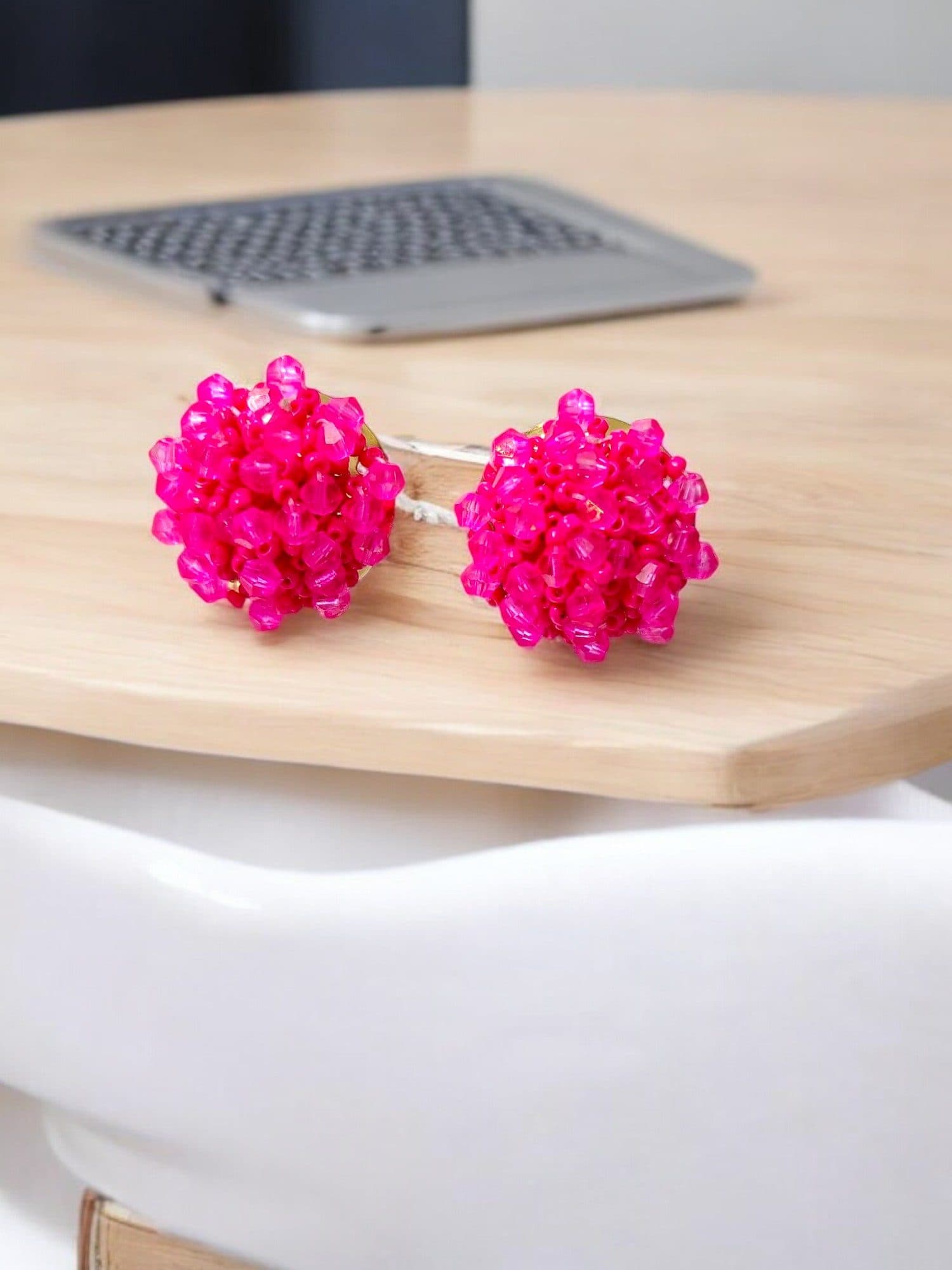 Small Statement Studs Earrings image 11