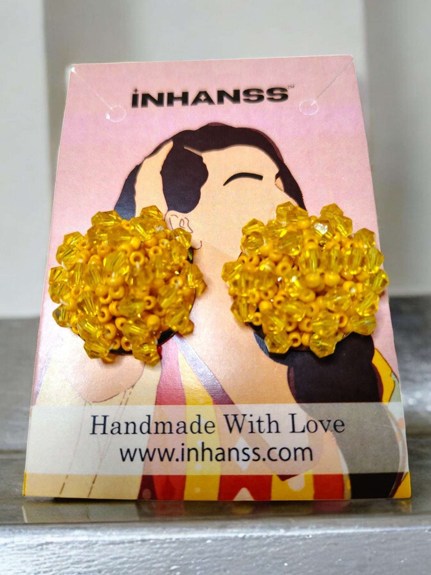 Small Statement Studs Earrings hover