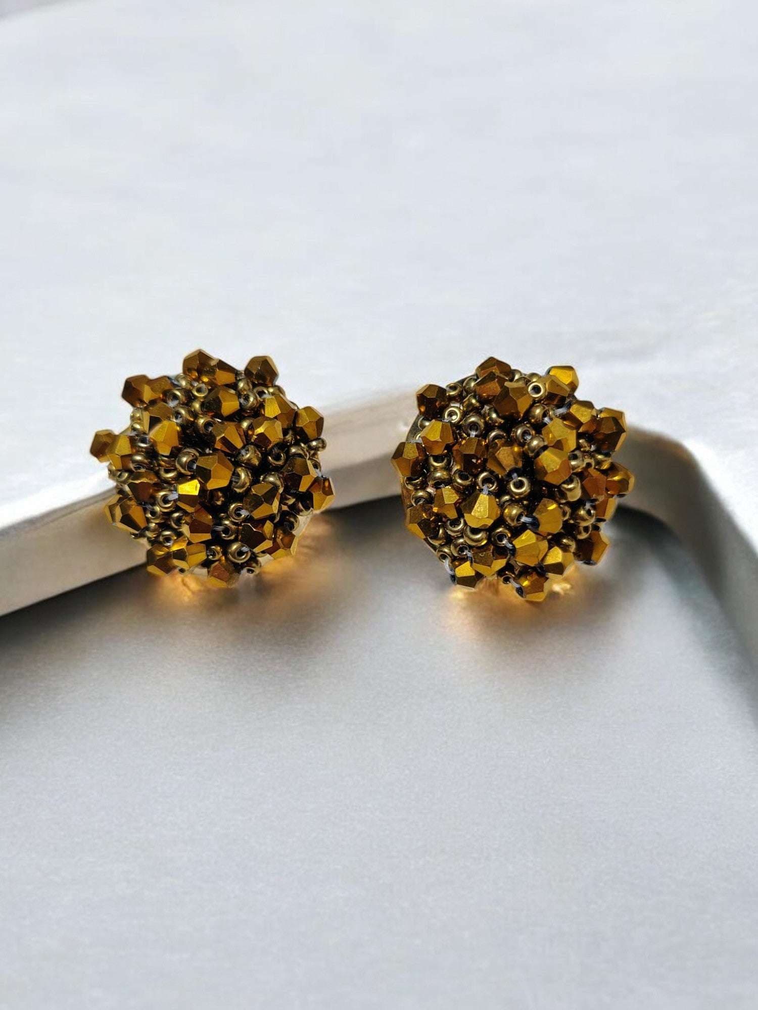 Small Statement Studs Earrings image 4
