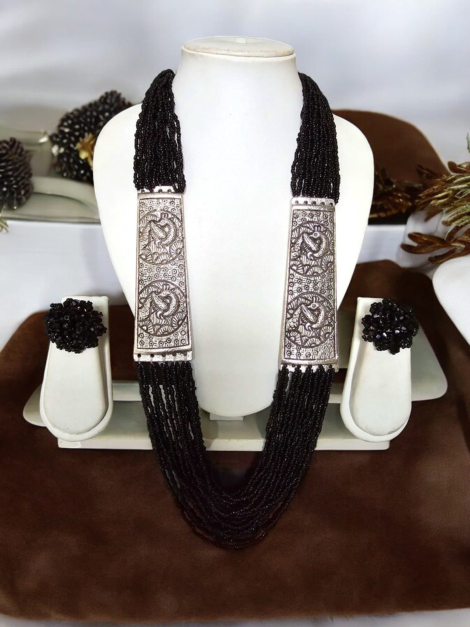 Saree Shobha Statement Necklace & Earring Set