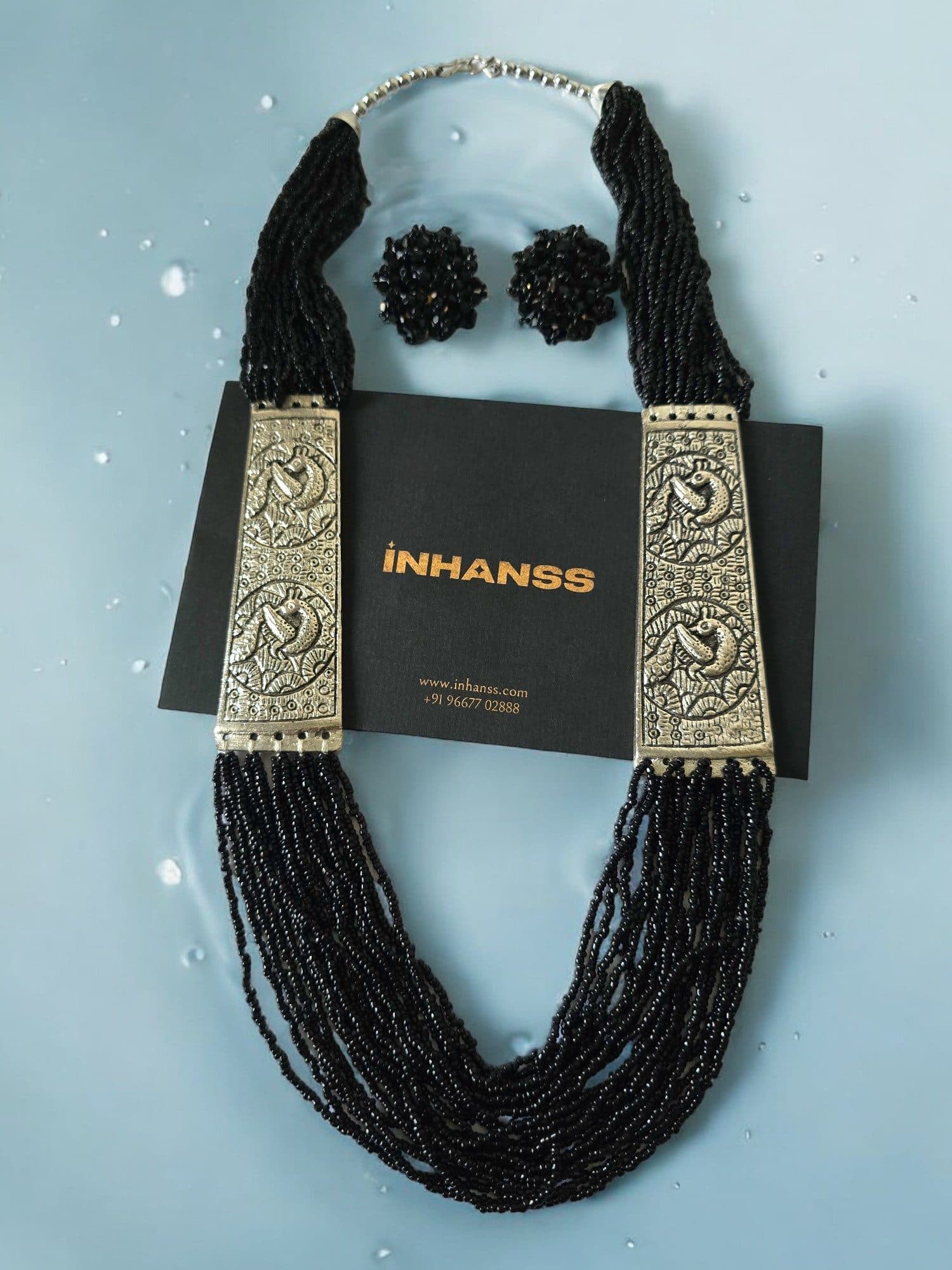 Saree Shobha Statement Necklace & Earring Set image 22