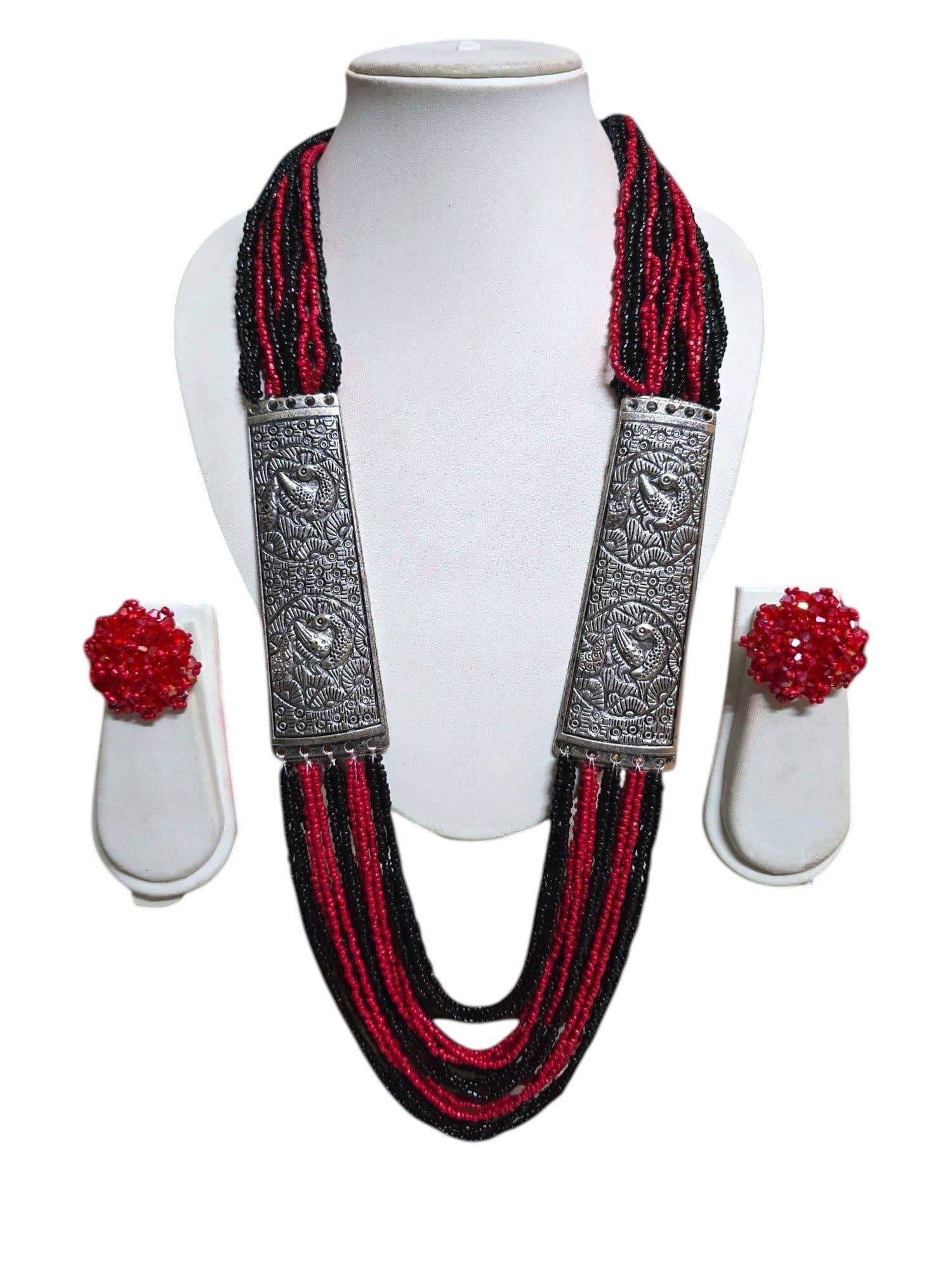 Saree Shobha Statement Necklace & Earring Set image 4