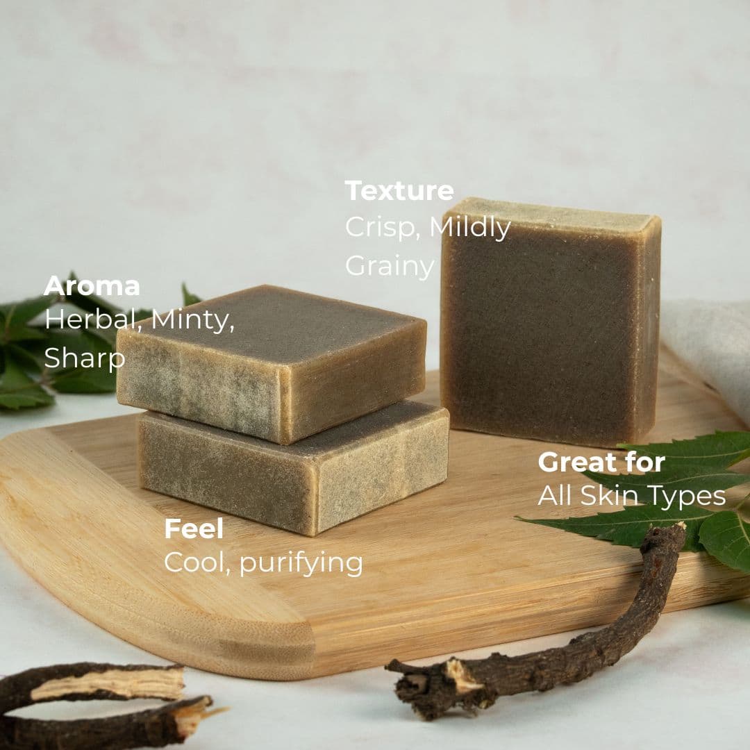 Neem & Eucalyptus Handcrafted Cold Processed Soap image 4