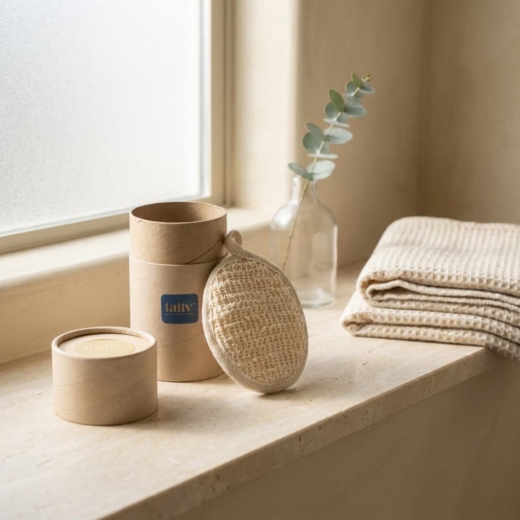 Bath Loofah - Ramie Fiber image 1