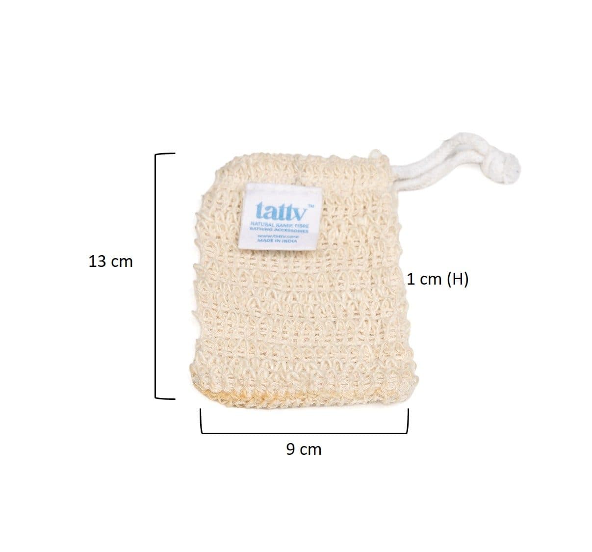 Soap Saver Pouch - Ramie Fiber image 4