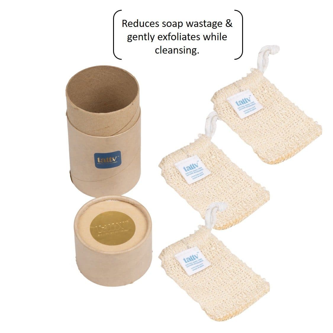Soap Saver Pouch - Ramie Fiber image 5