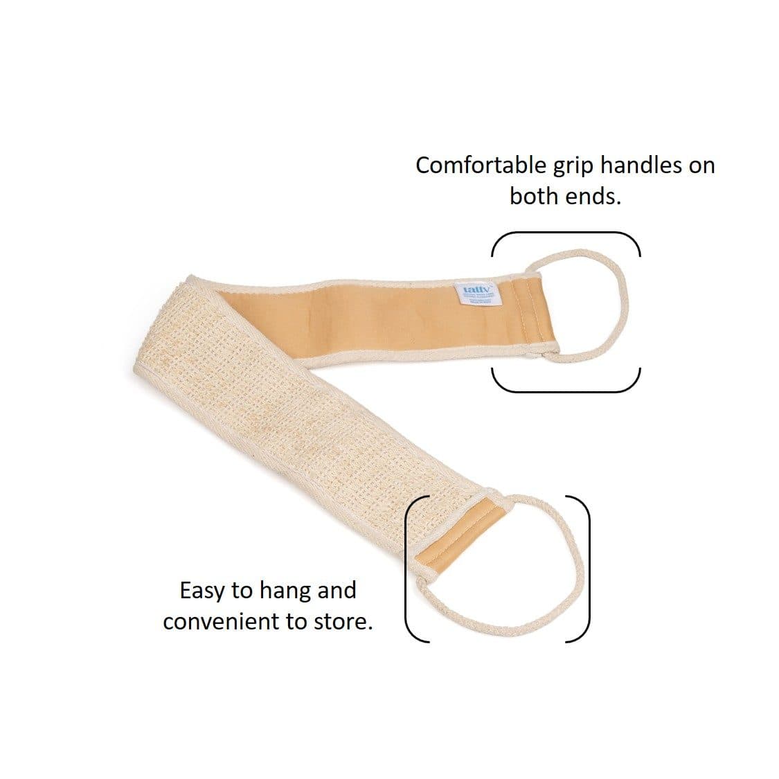 Back Scrubber Belt - Ramie Fiber image 4