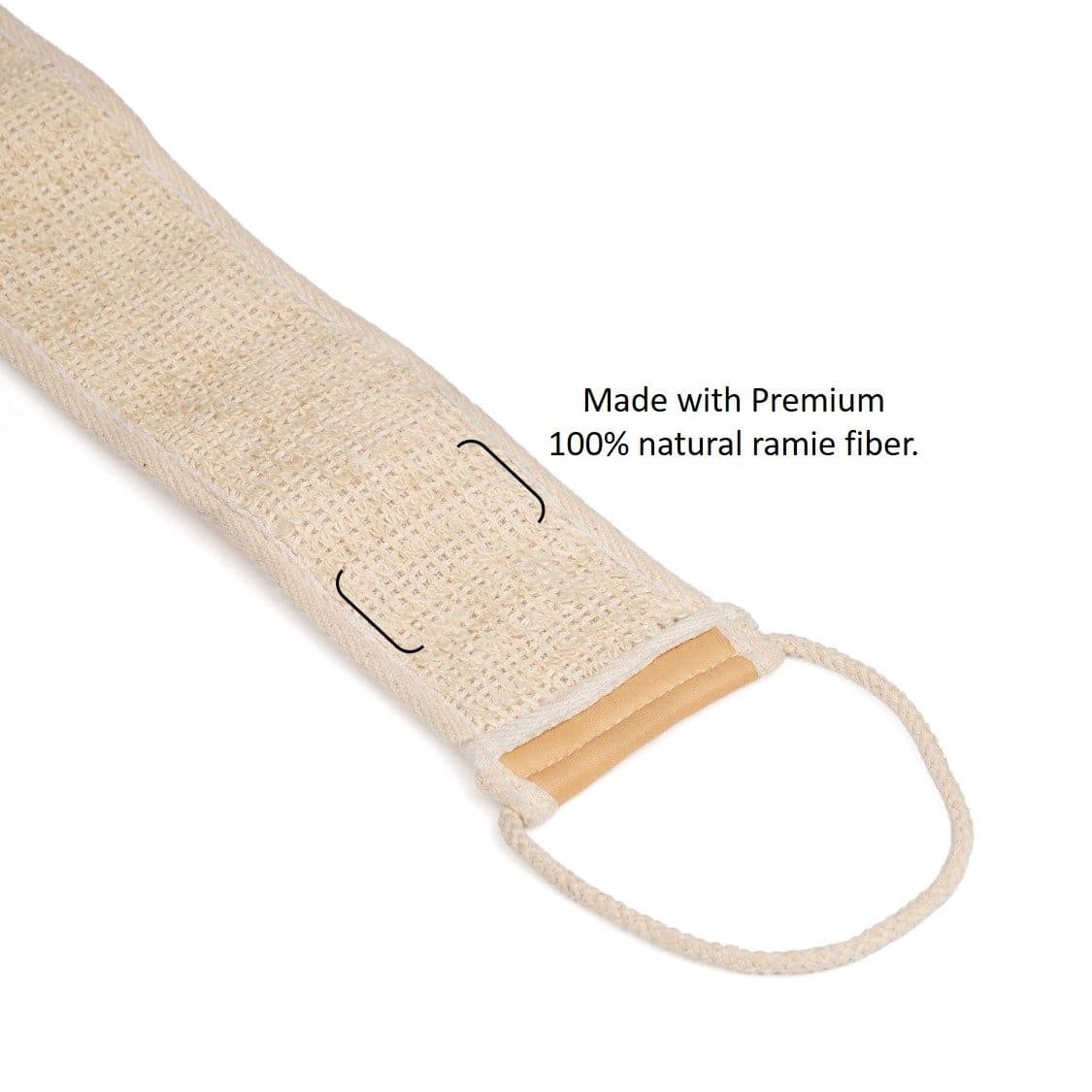 Back Scrubber Belt - Ramie Fiber image 6