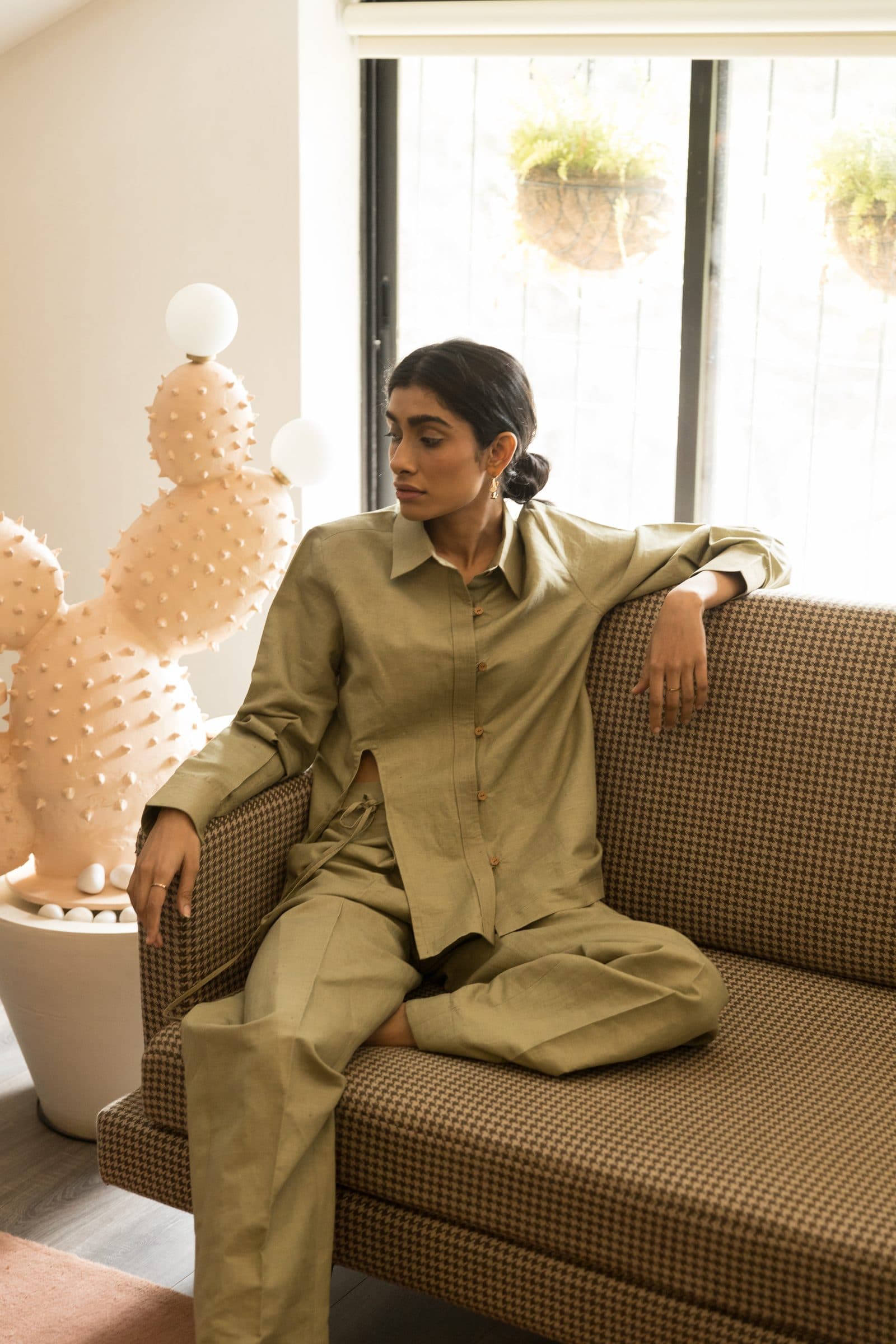 FRONT SLIT SHIRT image 1