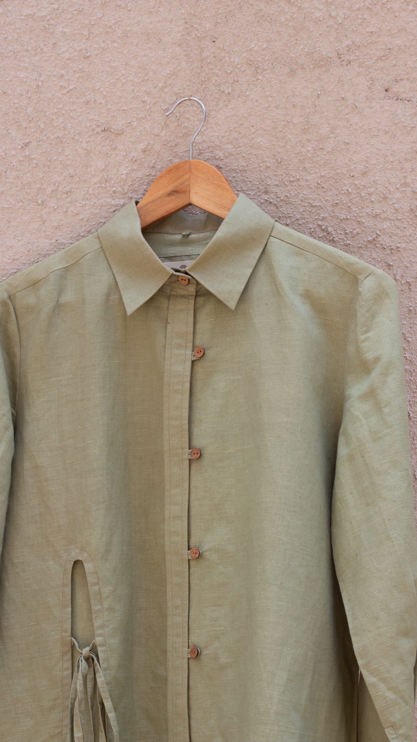 FRONT SLIT SHIRT image 10