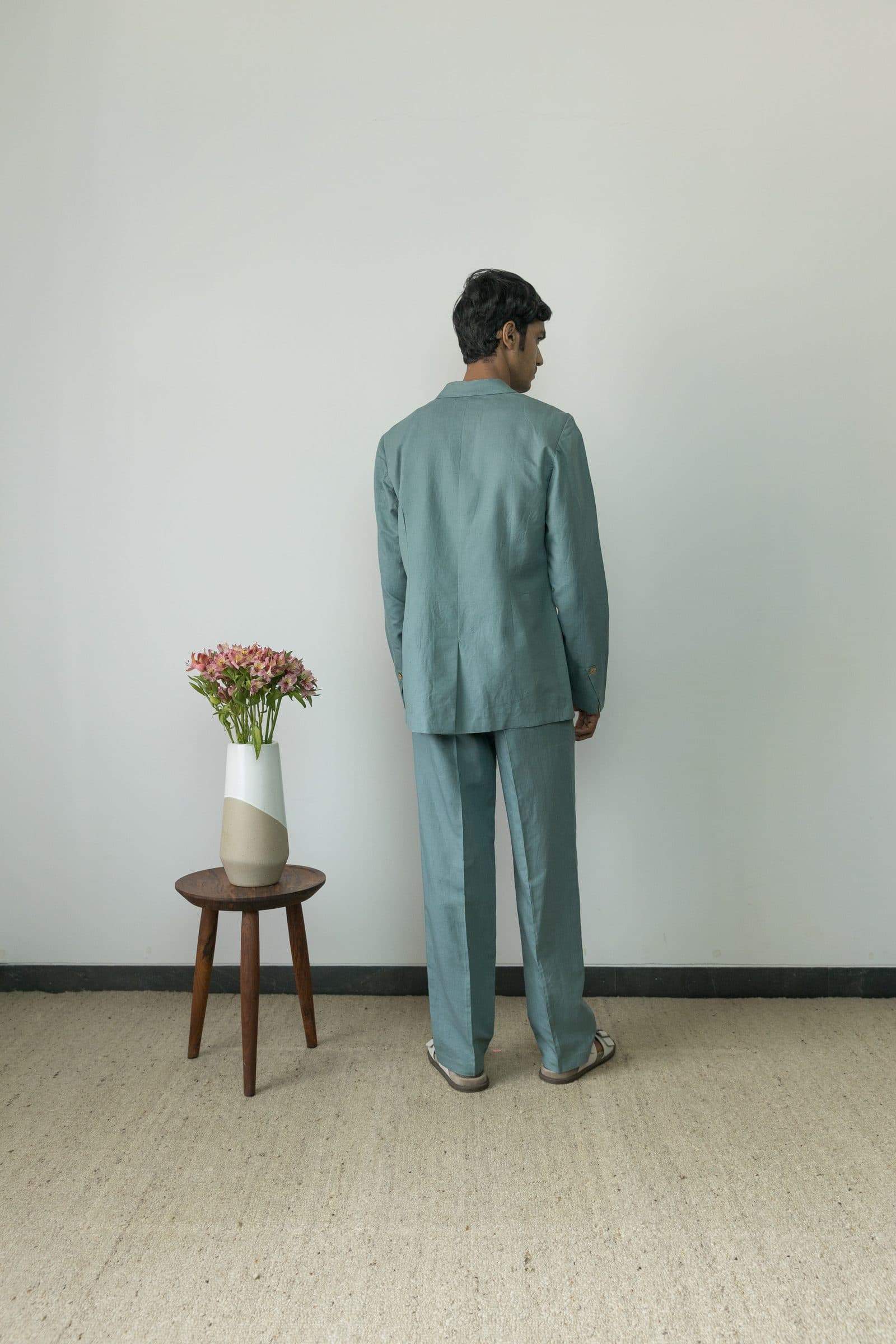 SINGLE-BREASTED TAILORED BLAZER hover