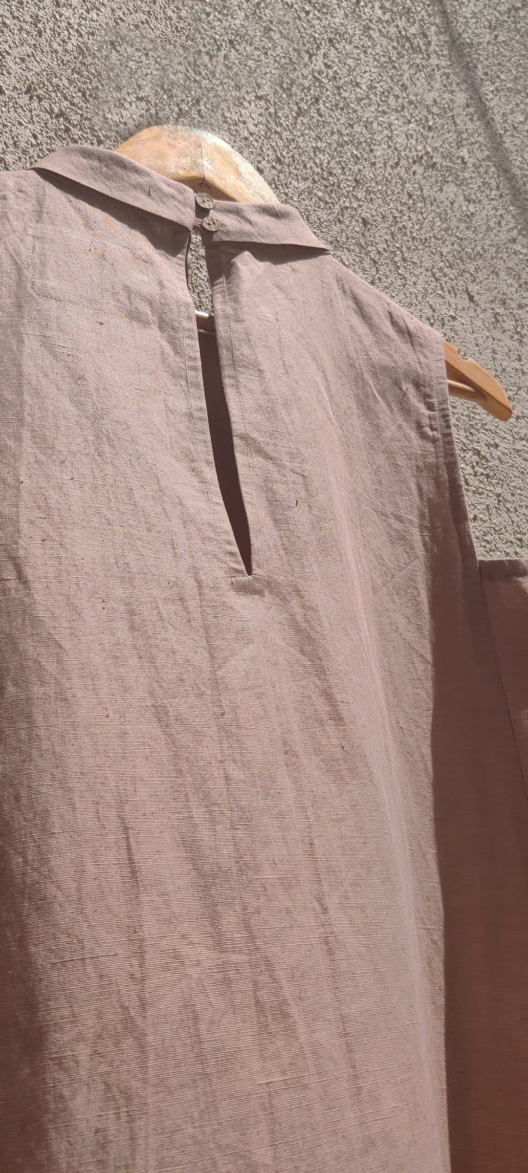 HIGH-NECK A-LINE DRESS image 8