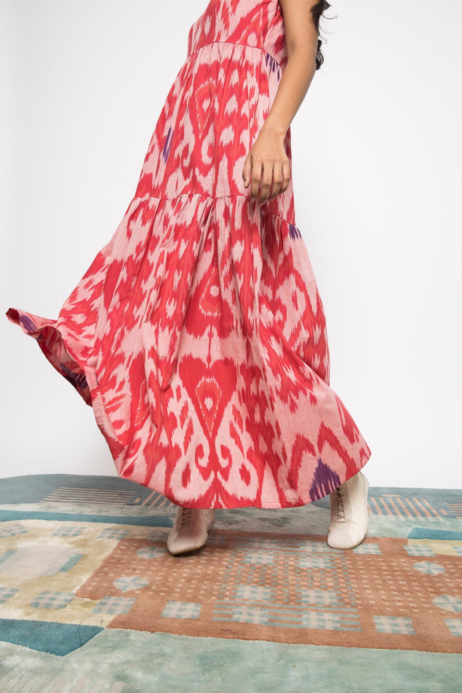 ONE SHOULDER TIER MAXI image 4