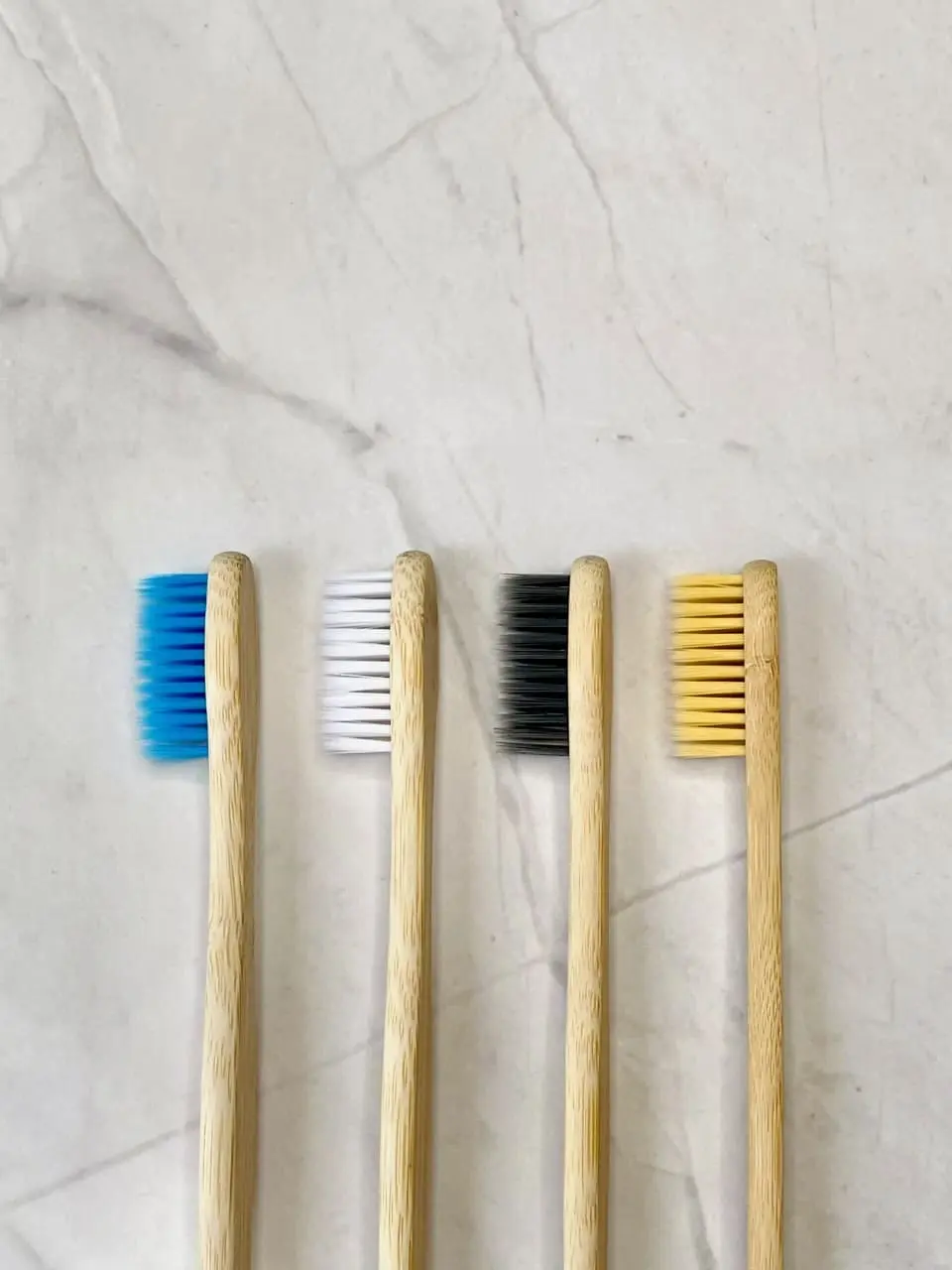 Bamboo Toothbrush (Pack of 4) Multi Colours image 2