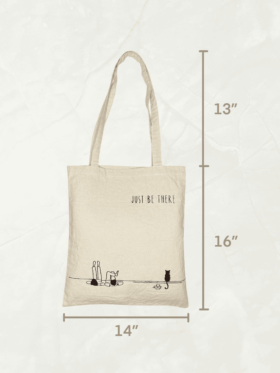 Tote Bag - Just Be There image 3