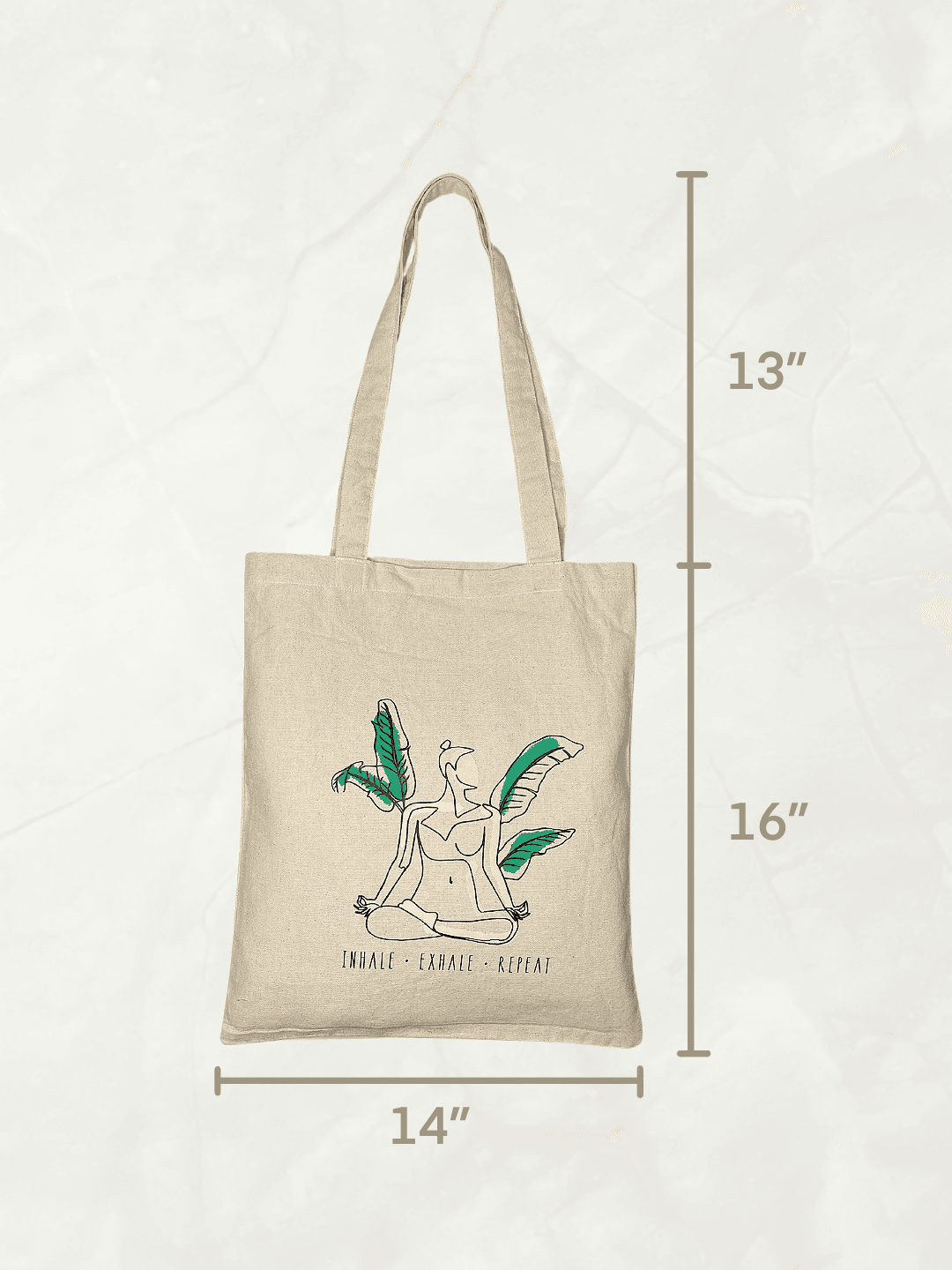 Tote Bag - Inhale Exhale image 3