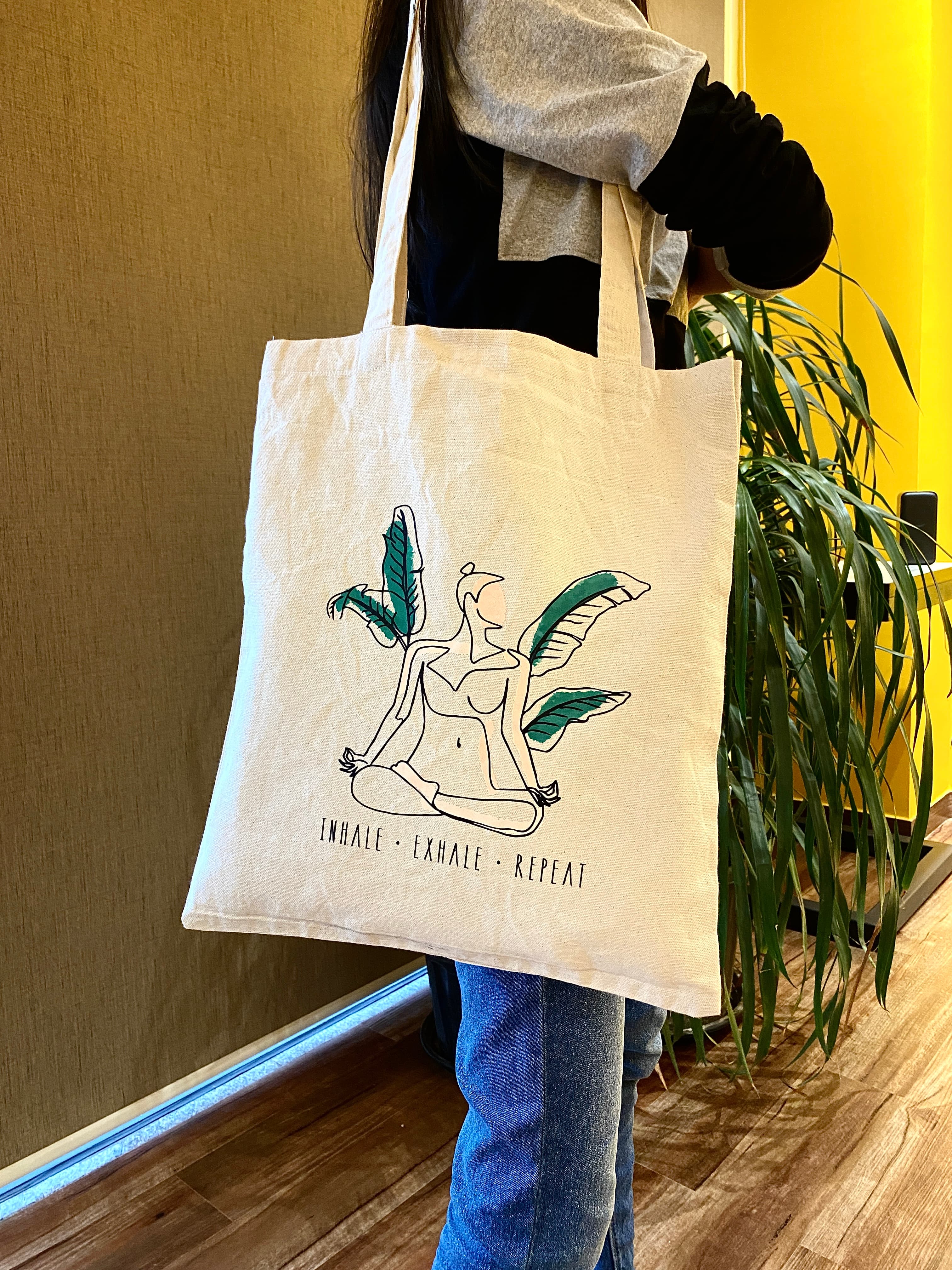 Tote Bag - Inhale Exhale image 2