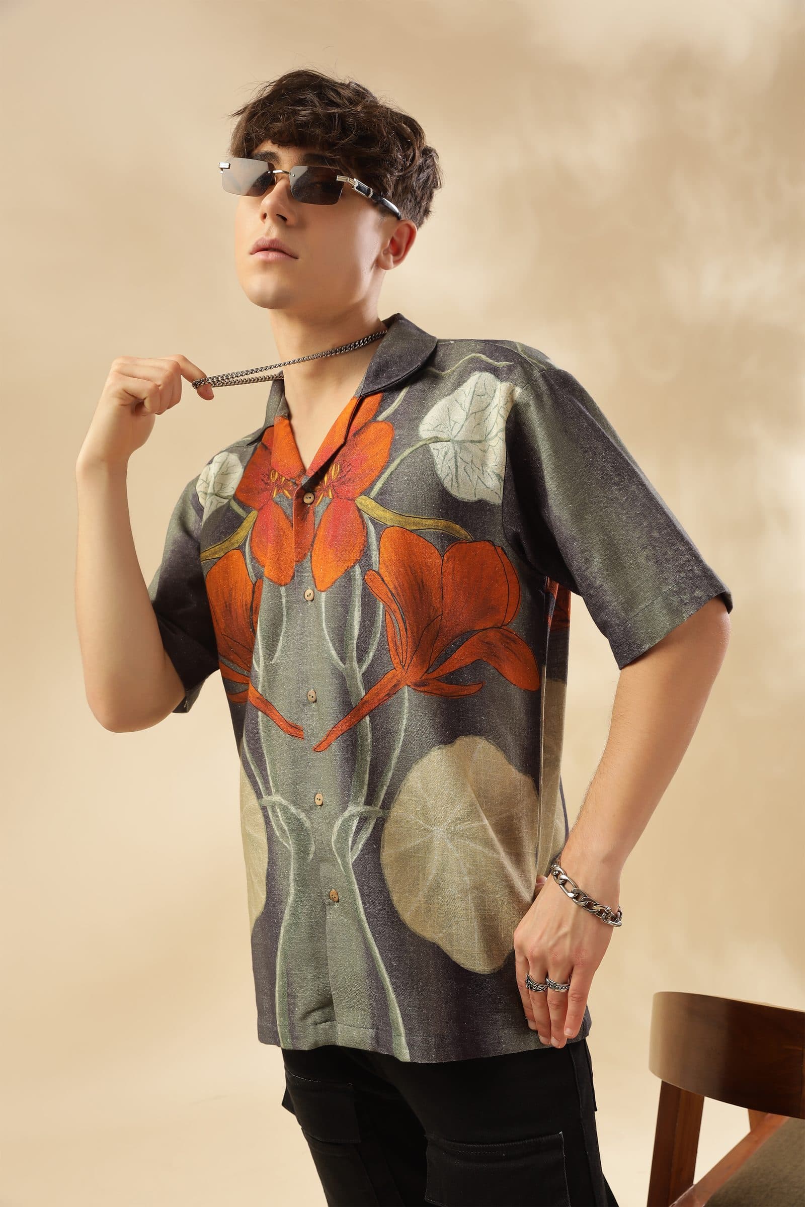 Gothic Bloom Shirt image 7