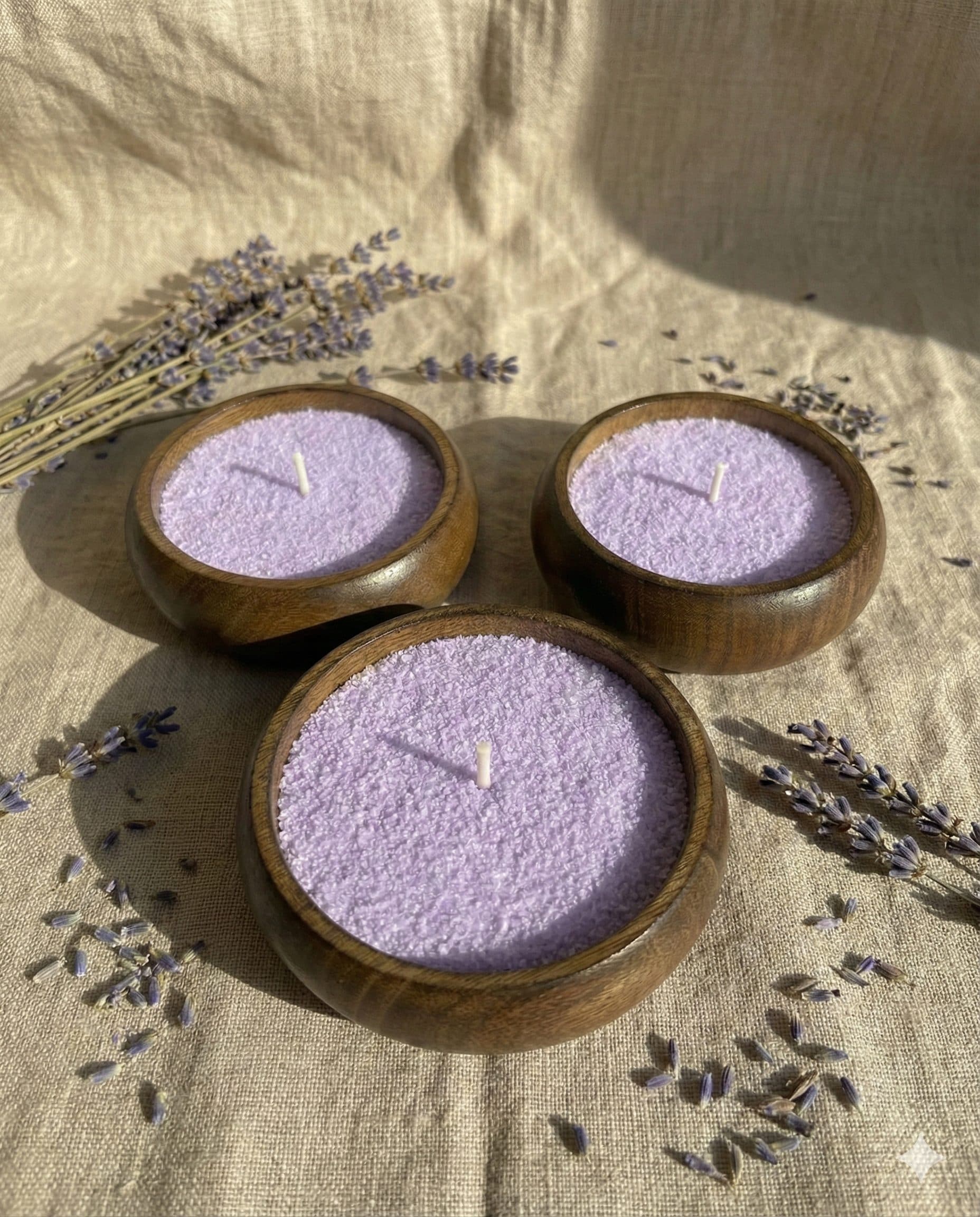 Aura Bowl Pearl Wax Candle – Cherry Blossom (Small) image 4