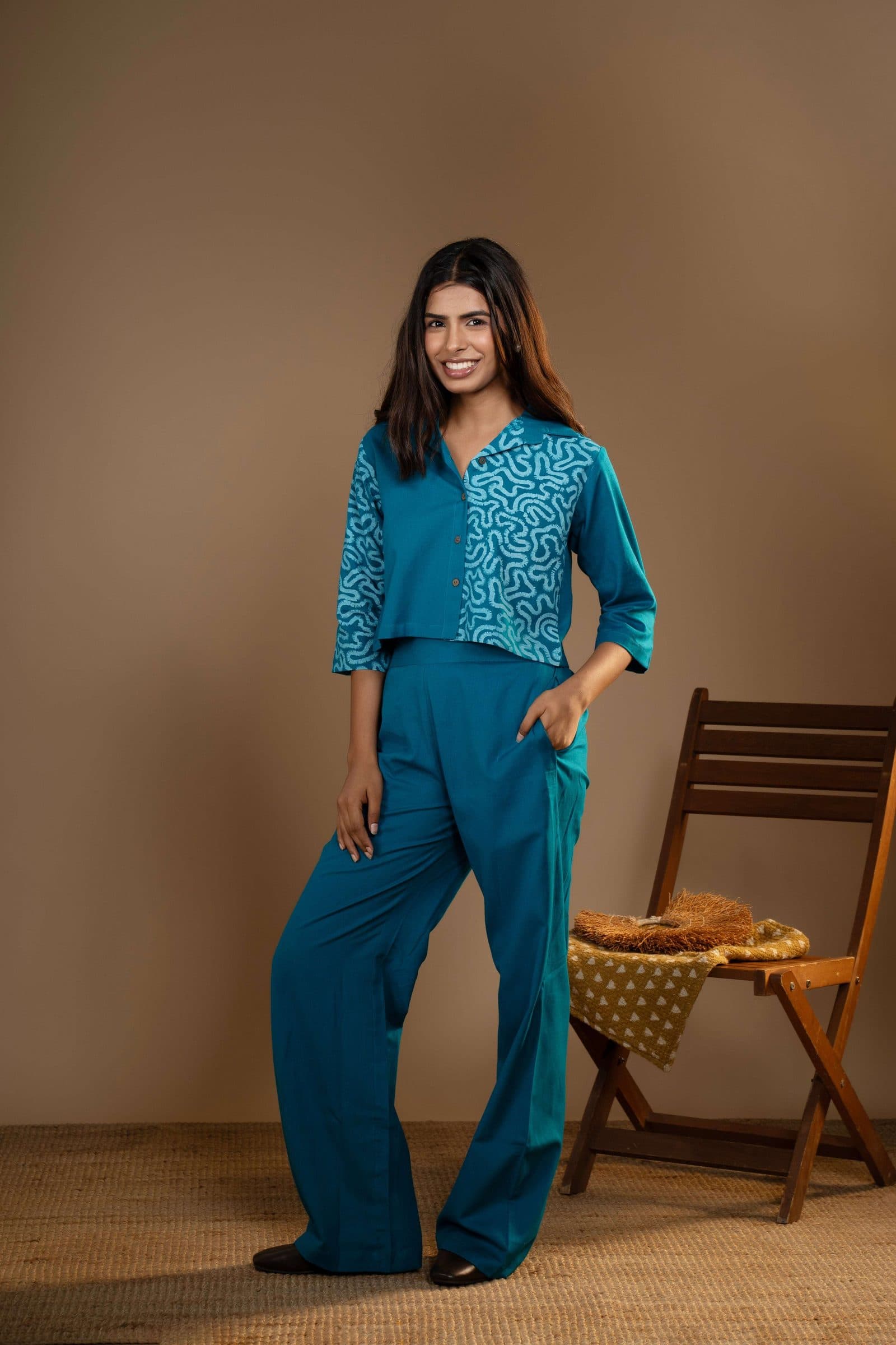 Aqua Flow Co-Ord Set image 5