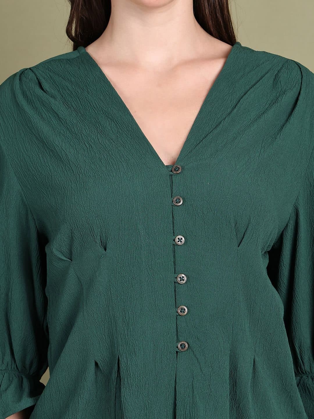 Baawri Bell Sleeves Blouson Top image 3
