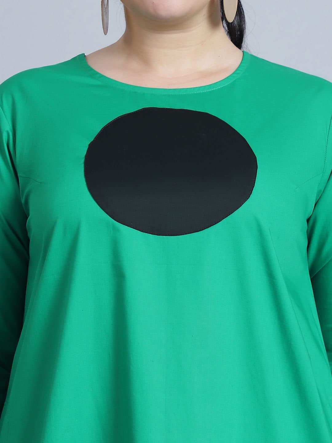 Baawri Colourblocked Pure Cotton Tunic With Trouser image 2