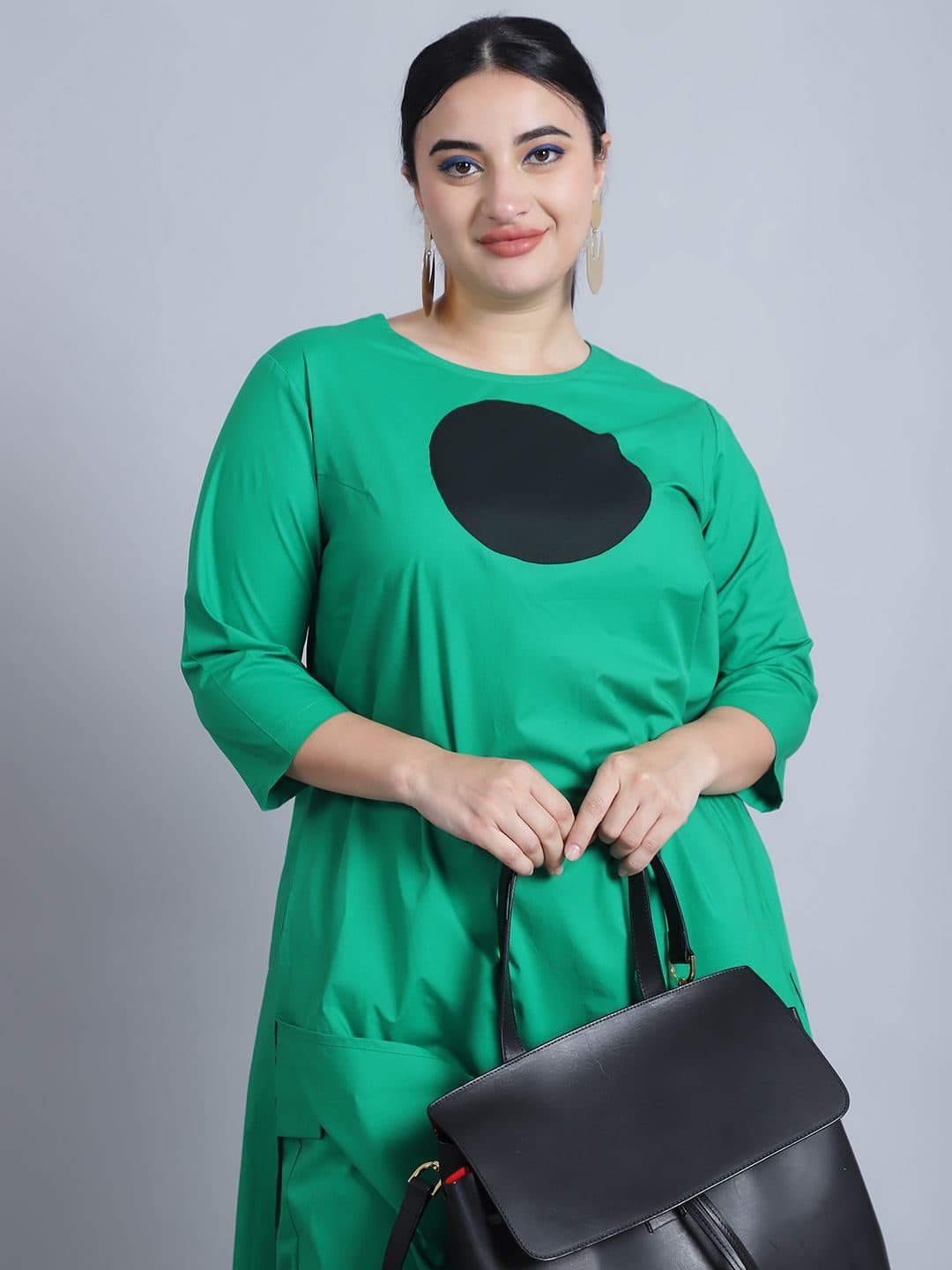Baawri Colourblocked Pure Cotton Tunic With Trouser image 7