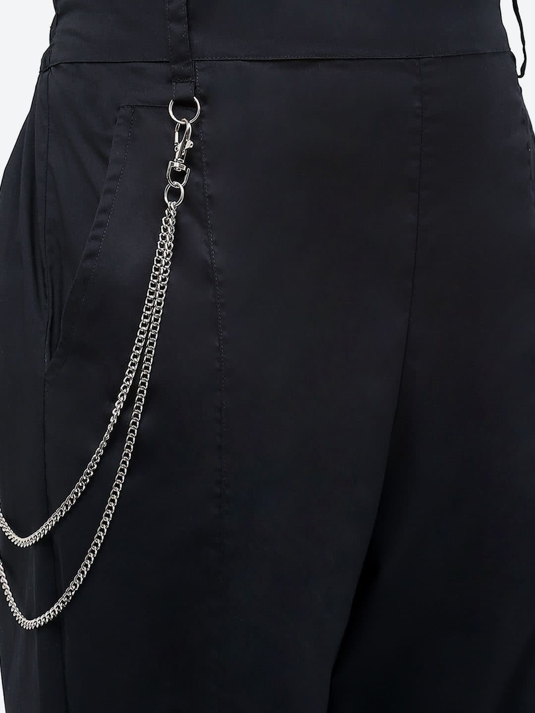 Baawri Women Mid-Rise Regular Fit Pure Cotton Trousers image 6