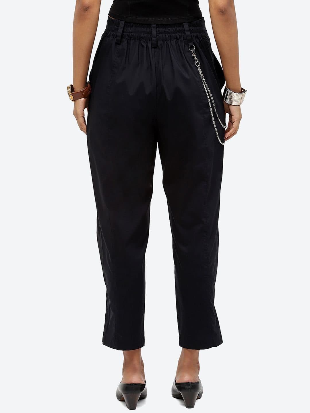 Baawri Women Mid-Rise Regular Fit Pure Cotton Trousers image 5