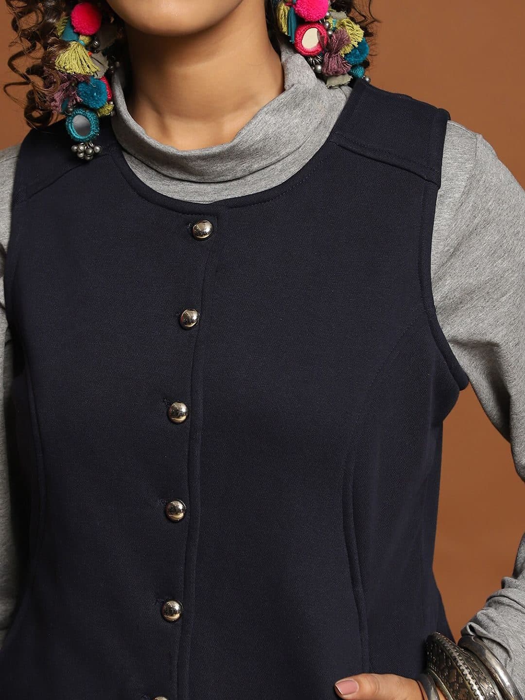 Baawri Women Waistcoat & Trousers Co-Ord image 2