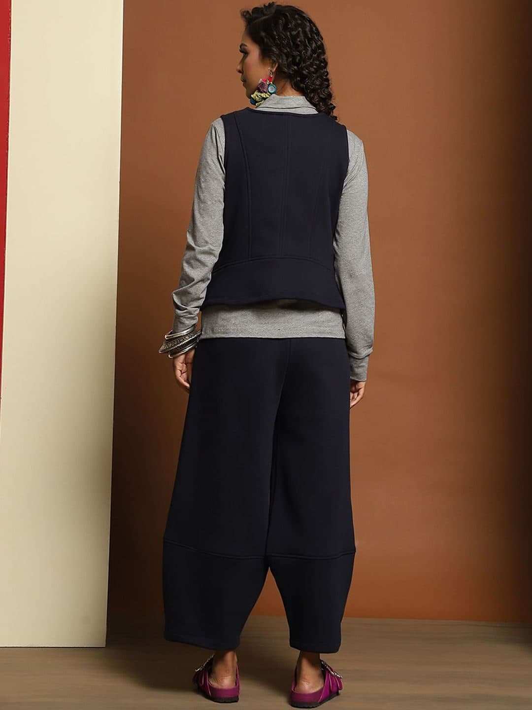 Baawri Women Waistcoat & Trousers Co-Ord image 5