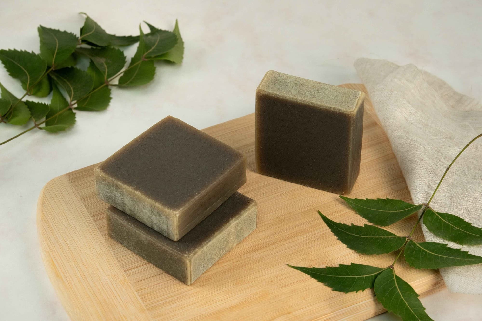 Neem & Eucalyptus Handcrafted Cold Processed Soap hover
